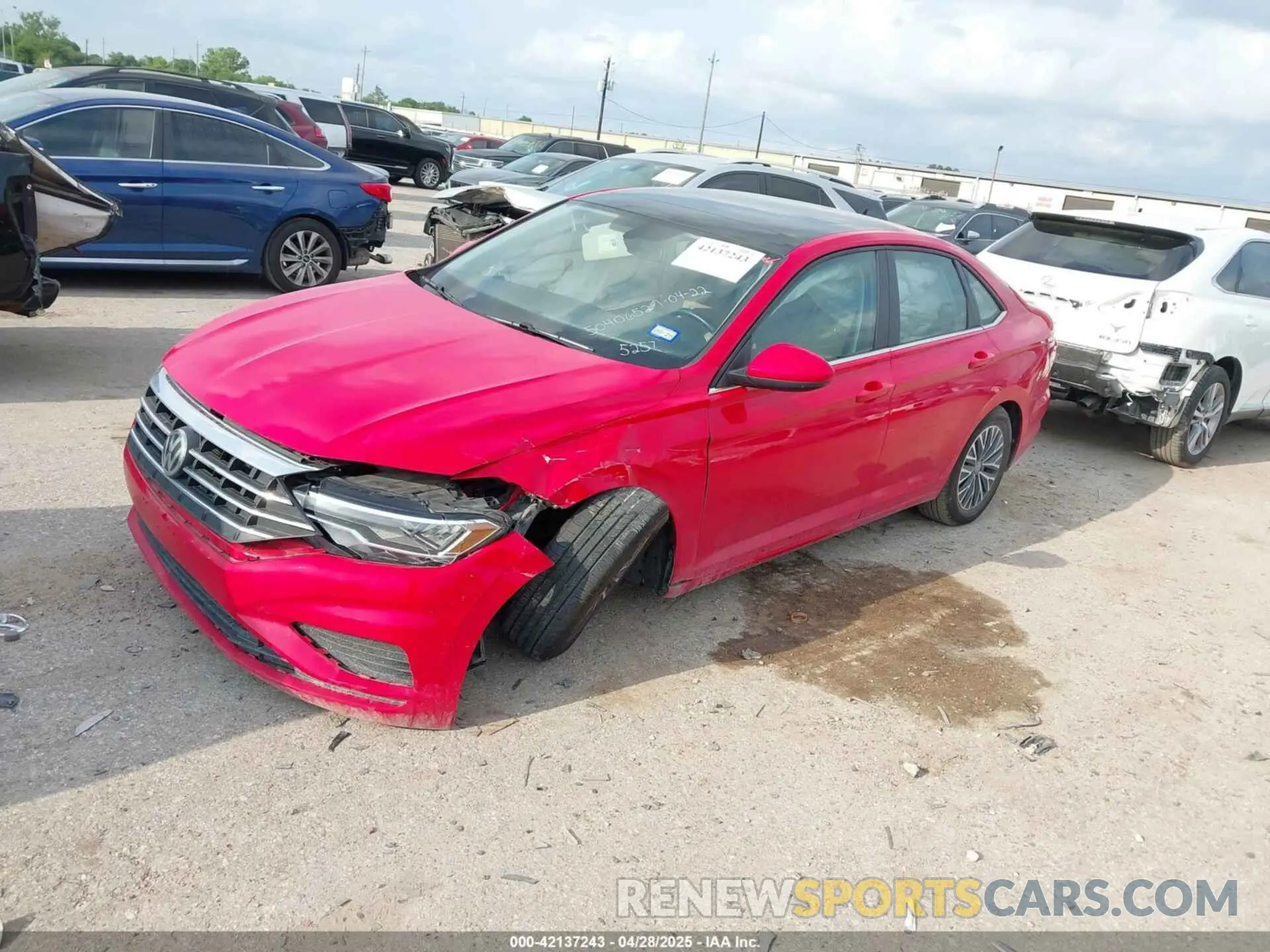 2 fotografías del automóvil dañado 3VWC57BUXKM005257 VOLKSWAGEN JETTA 2019