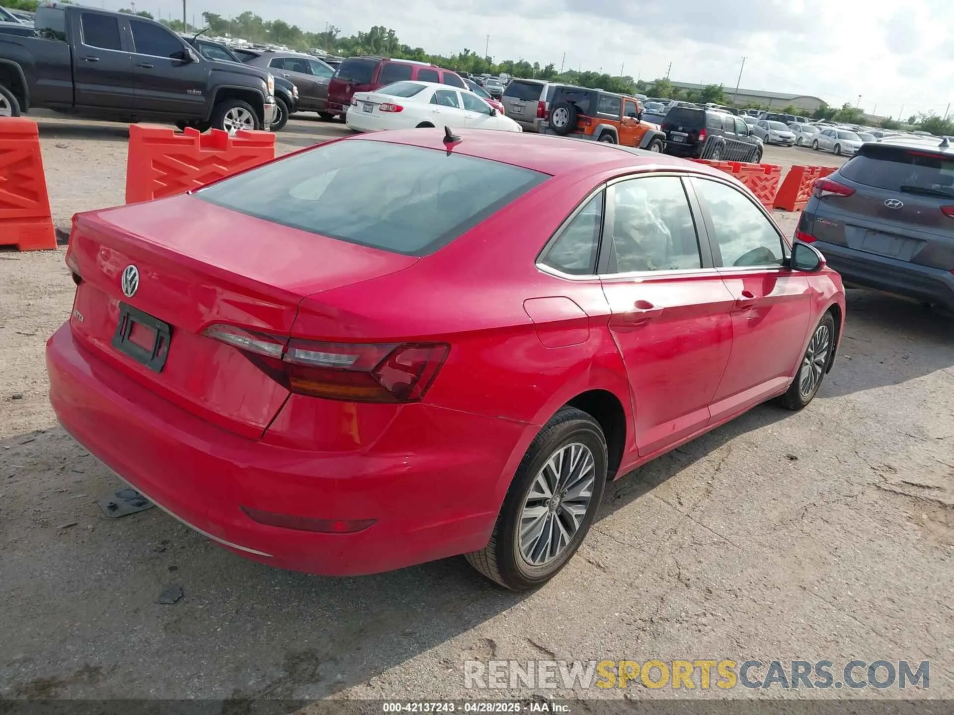 4 fotografías del automóvil dañado 3VWC57BUXKM005257 VOLKSWAGEN JETTA 2019