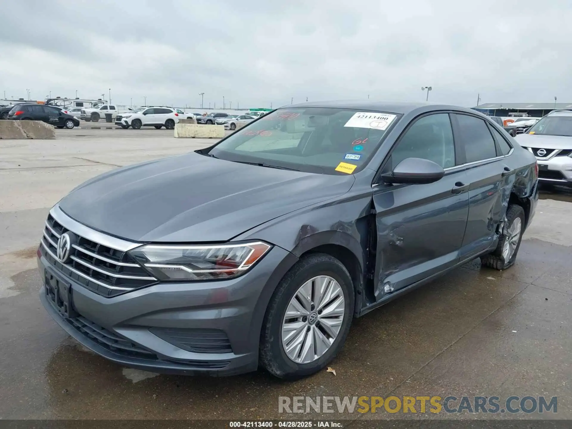 2 fotografías del automóvil dañado 3VWC57BUXKM023161 VOLKSWAGEN JETTA 2019
