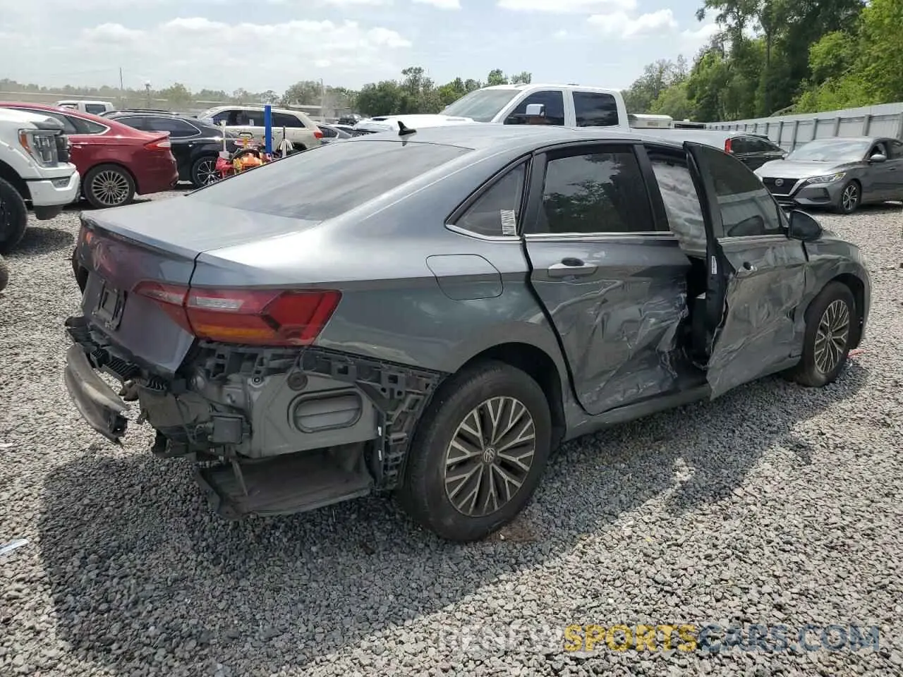 3 fotografías del automóvil dañado 3VWC57BUXKM065409 VOLKSWAGEN JETTA 2019