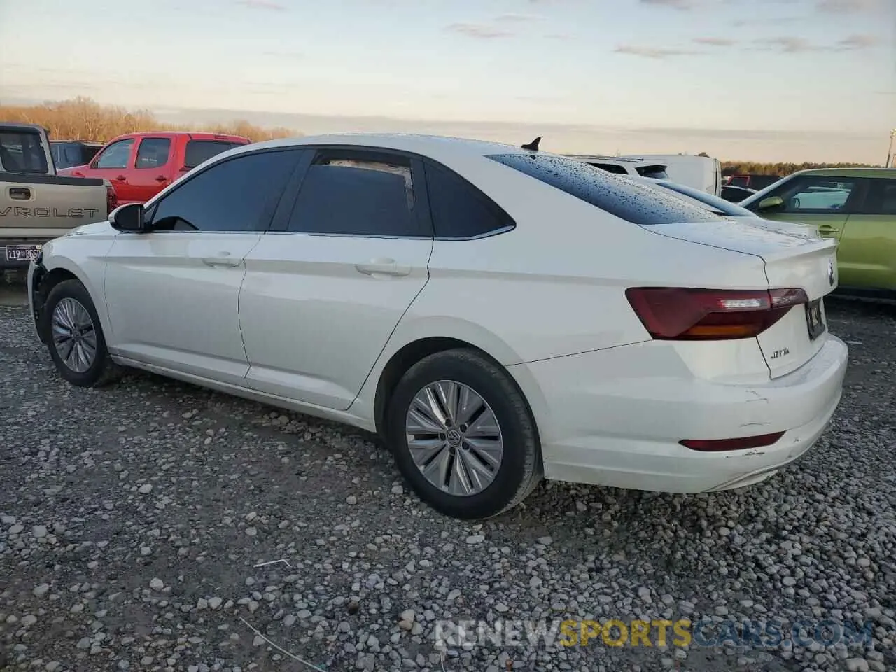 2 fotografías del automóvil dañado 3VWC57BUXKM124572 VOLKSWAGEN JETTA 2019