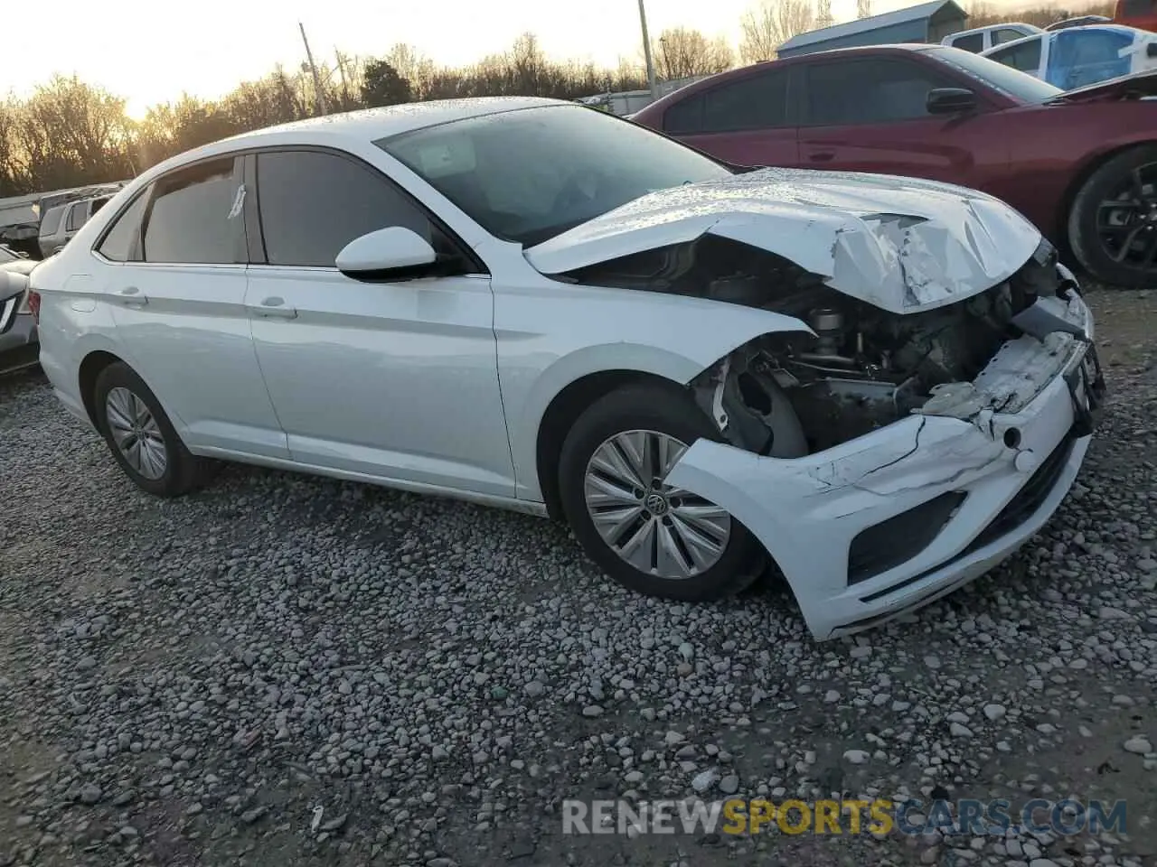 4 fotografías del automóvil dañado 3VWC57BUXKM124572 VOLKSWAGEN JETTA 2019