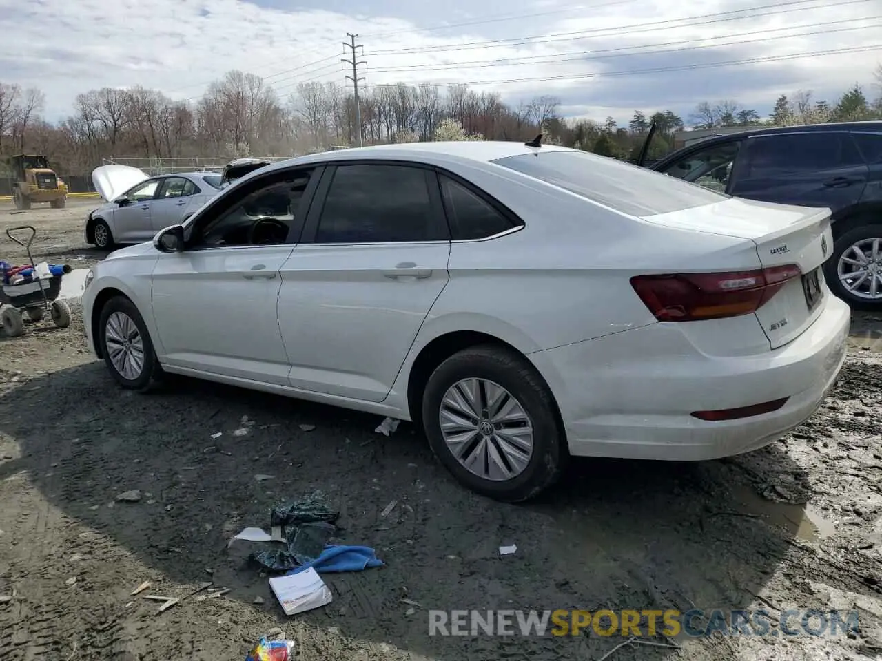 2 fotografías del automóvil dañado 3VWC57BUXKM171844 VOLKSWAGEN JETTA 2019