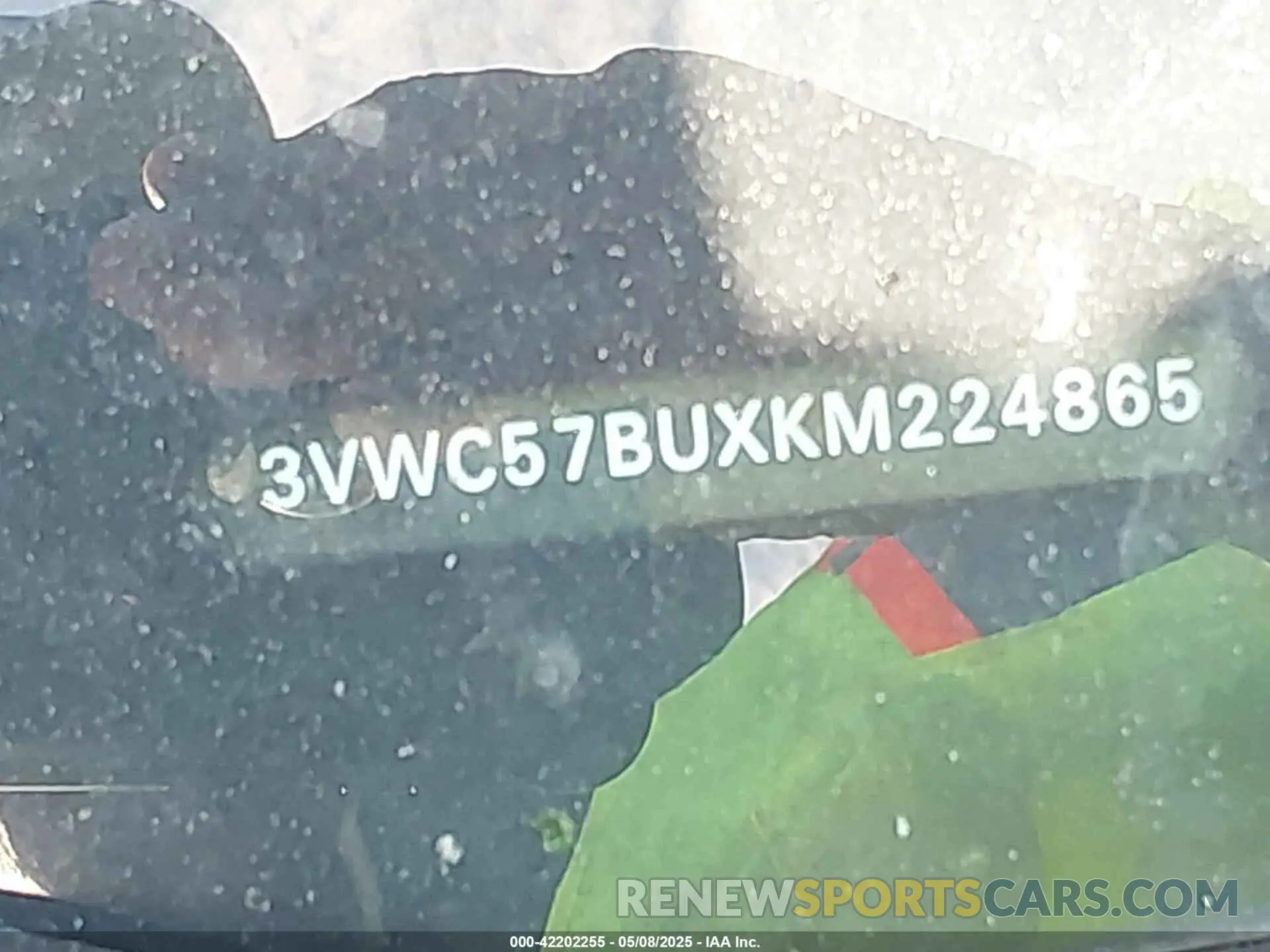17 fotografías del automóvil dañado 3VWC57BUXKM224865 VOLKSWAGEN JETTA 2019
