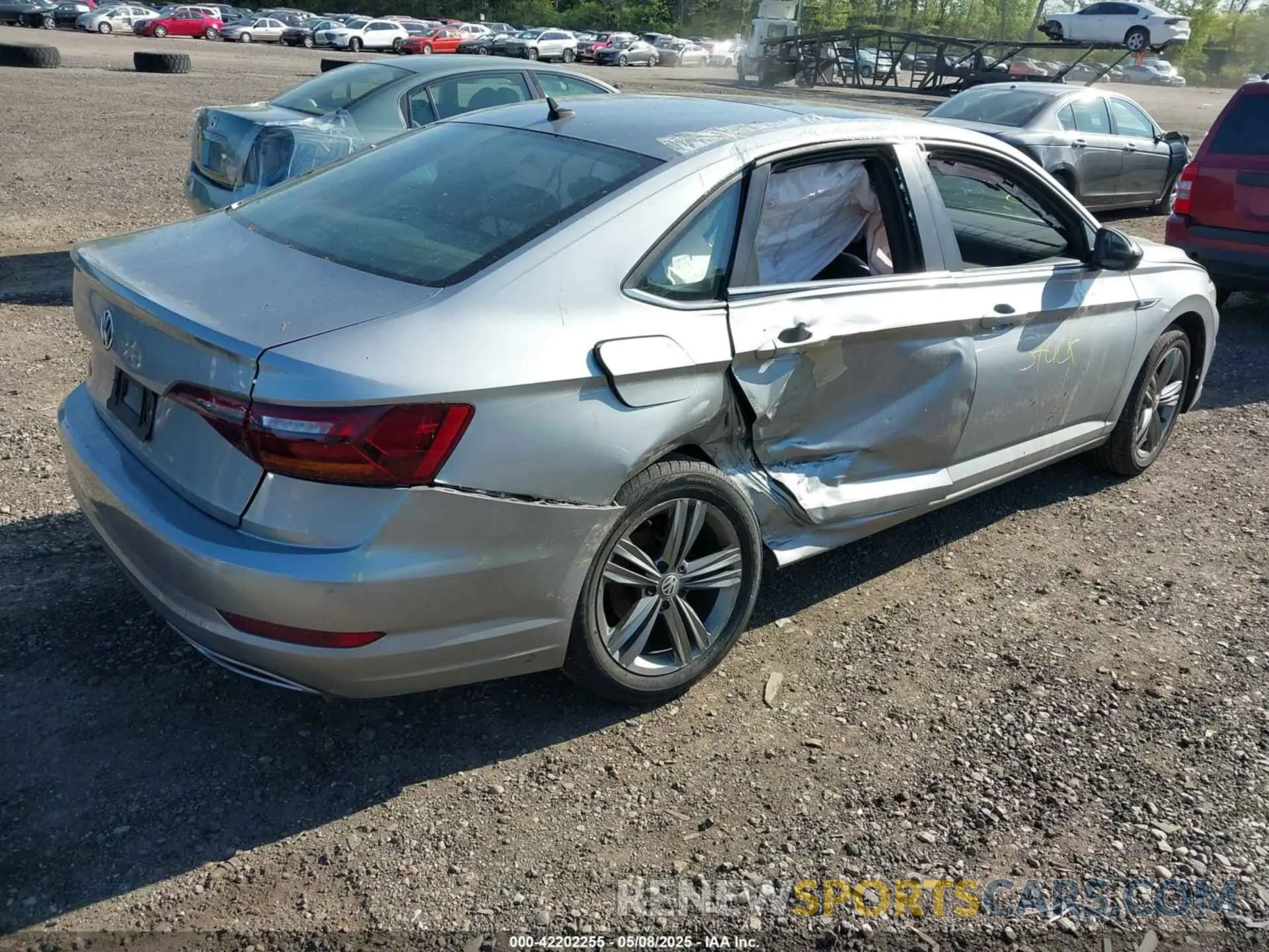 4 fotografías del automóvil dañado 3VWC57BUXKM224865 VOLKSWAGEN JETTA 2019