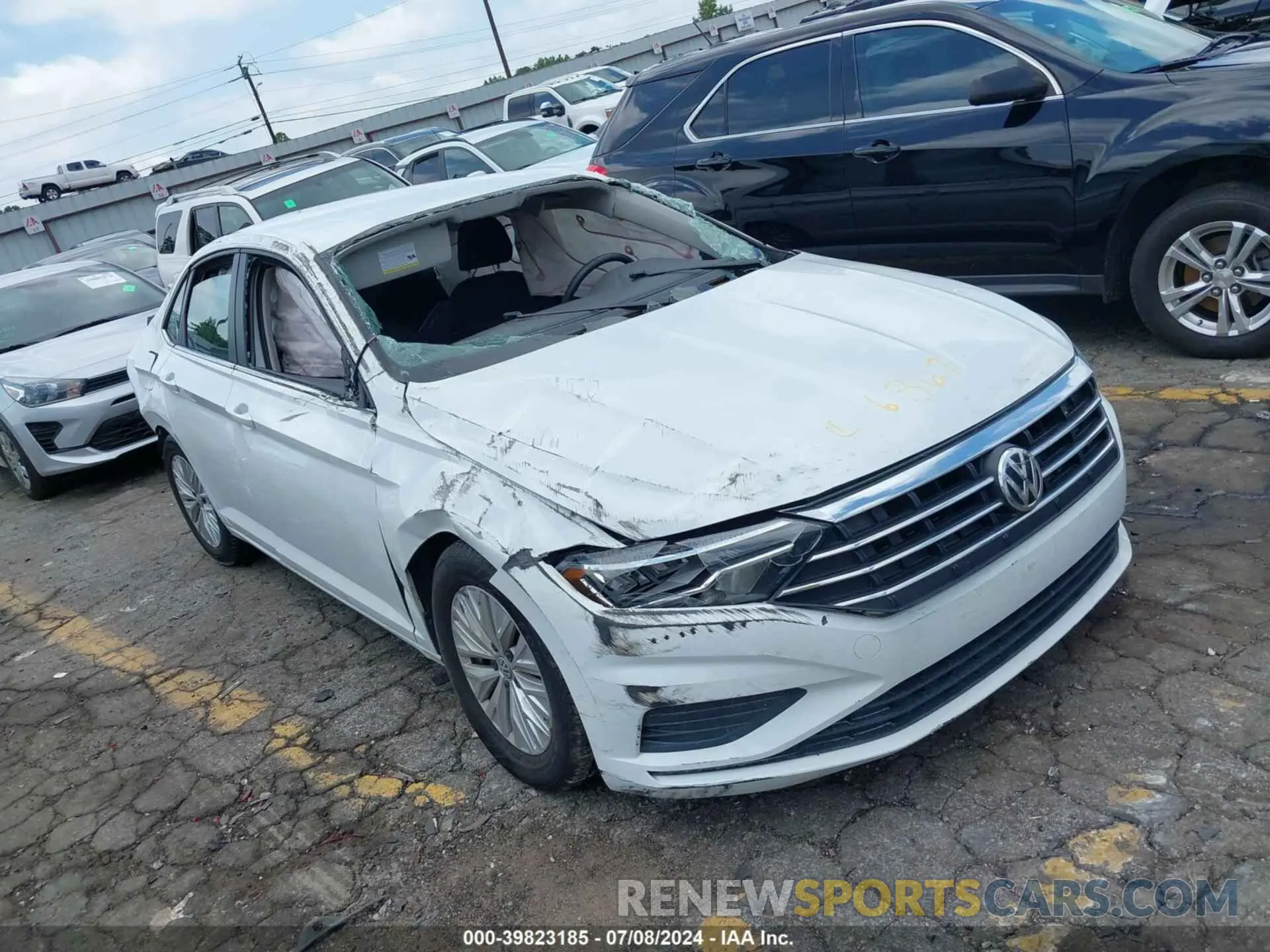 1 fotografías del automóvil dañado 3VWC57BUXKM236367 VOLKSWAGEN JETTA 2019