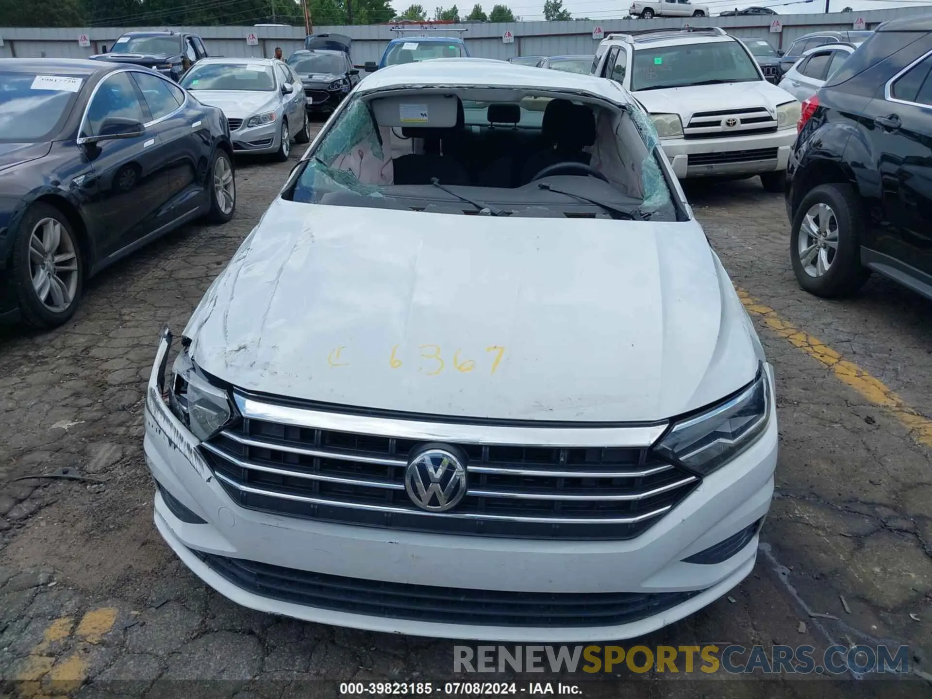 11 fotografías del automóvil dañado 3VWC57BUXKM236367 VOLKSWAGEN JETTA 2019