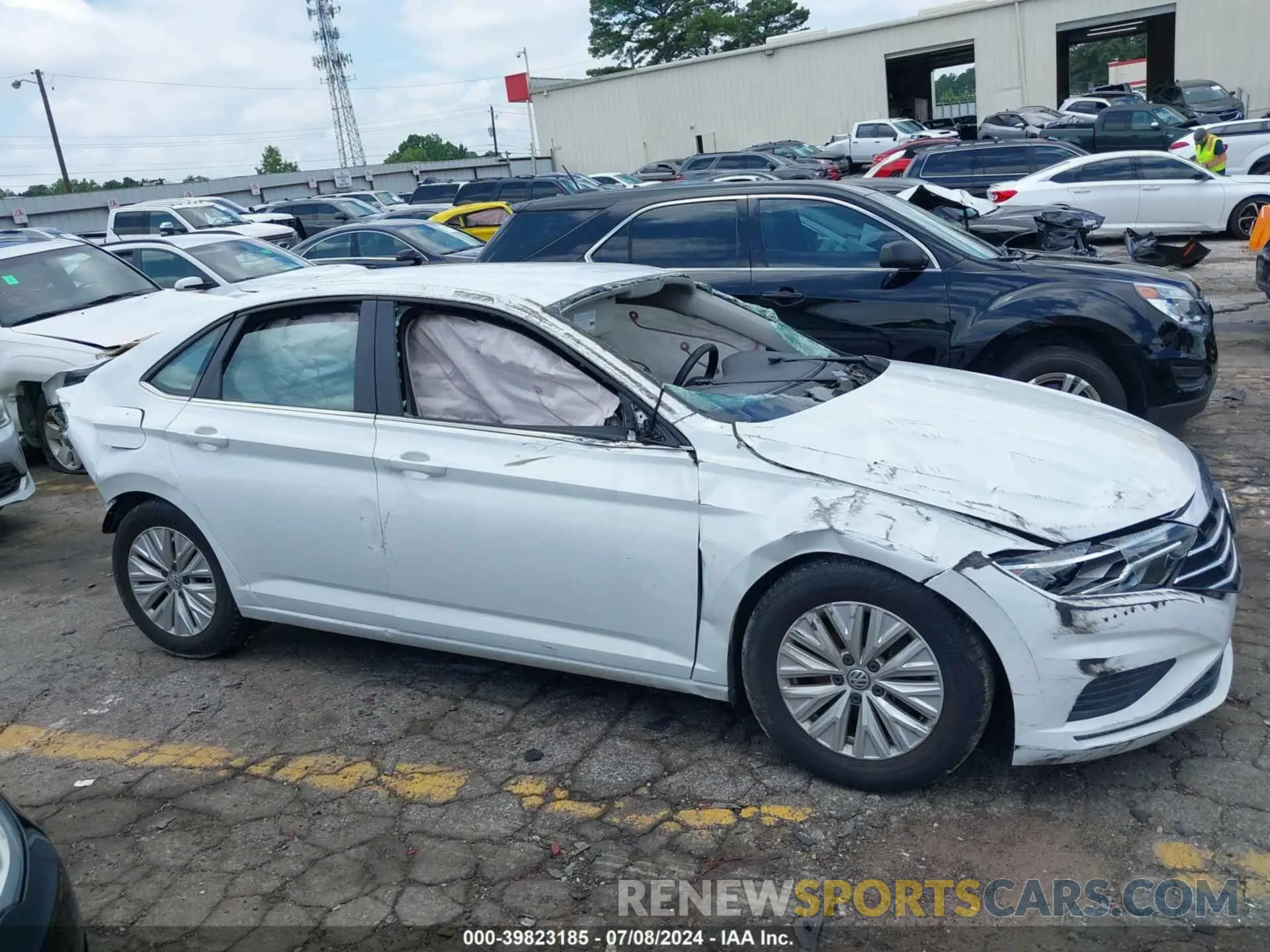 12 fotografías del automóvil dañado 3VWC57BUXKM236367 VOLKSWAGEN JETTA 2019