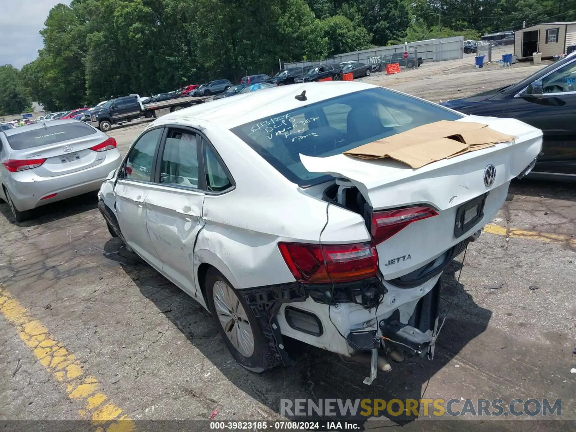 3 fotografías del automóvil dañado 3VWC57BUXKM236367 VOLKSWAGEN JETTA 2019