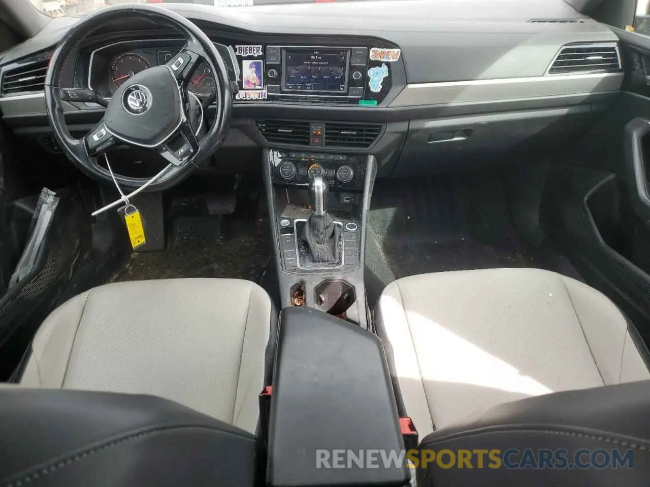 8 fotografías del automóvil dañado 3VWC57BUXKM237468 VOLKSWAGEN JETTA 2019