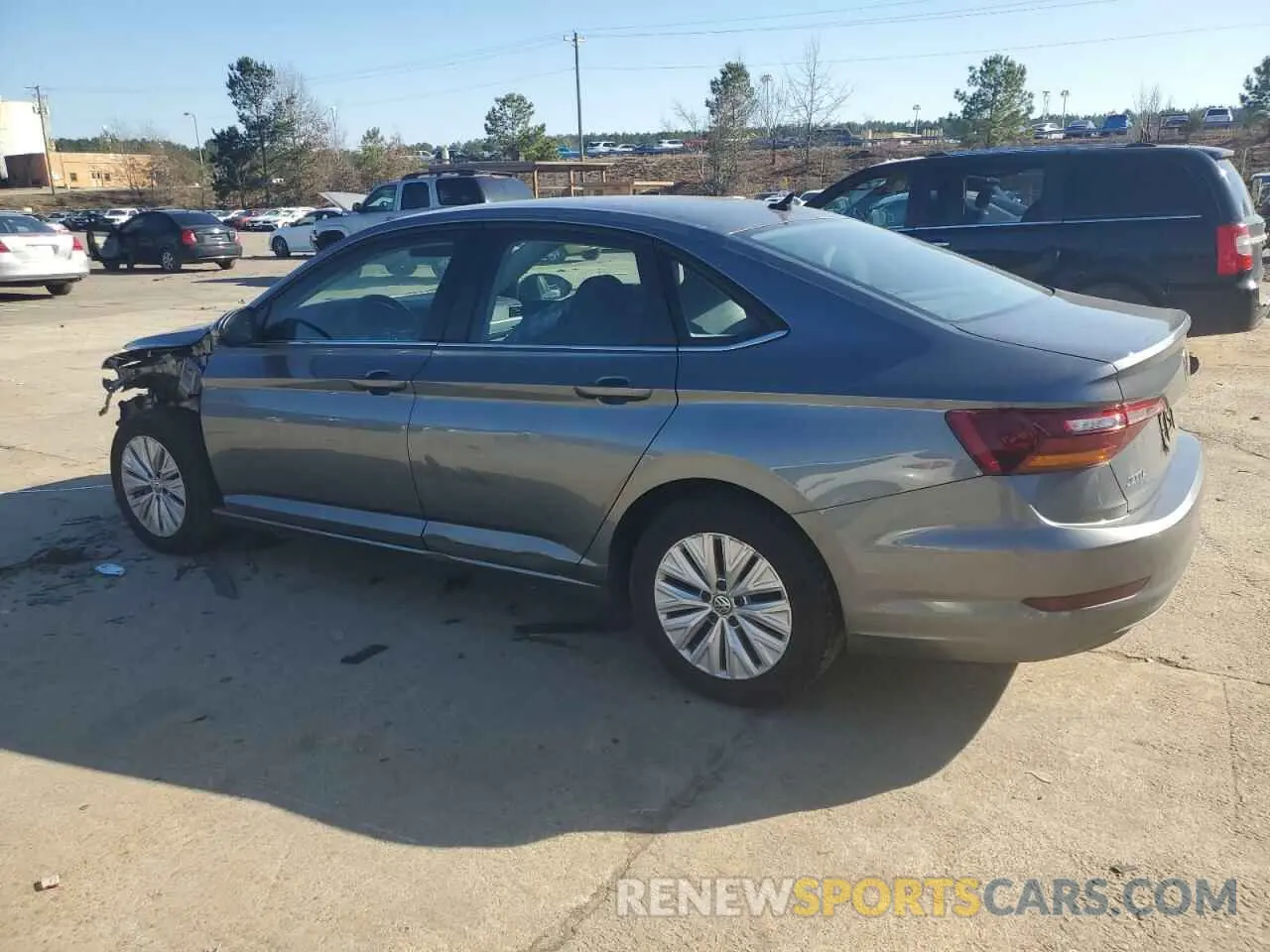 2 fotografías del automóvil dañado 3VWC57BUXKM239561 VOLKSWAGEN JETTA 2019