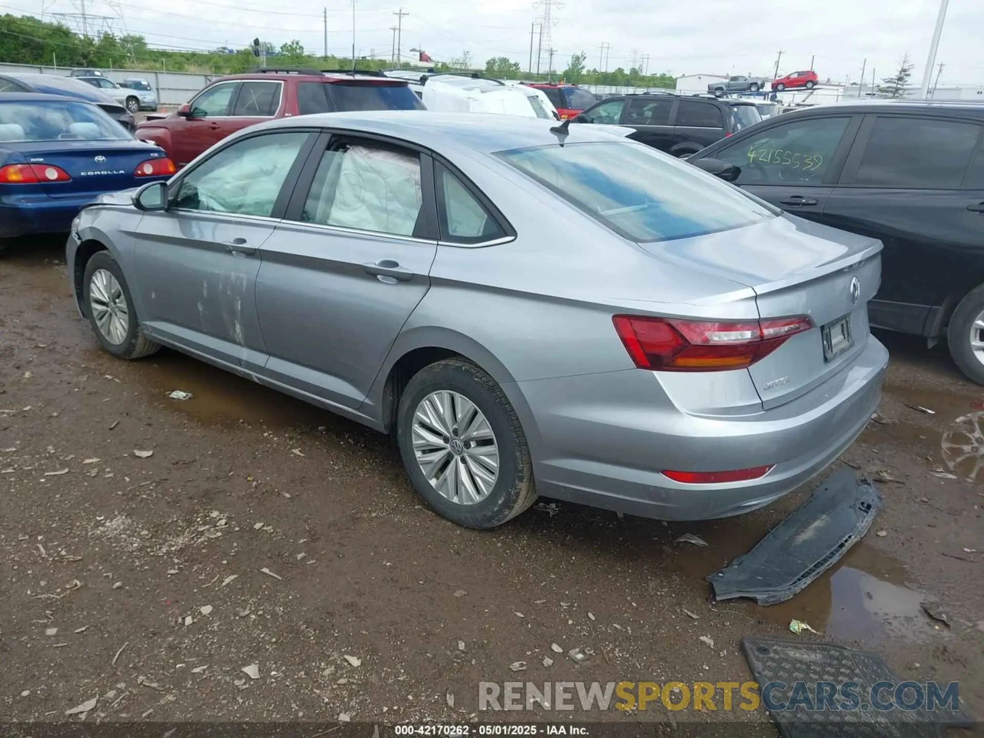 3 fotografías del automóvil dañado 3VWC57BUXKM249152 VOLKSWAGEN JETTA 2019