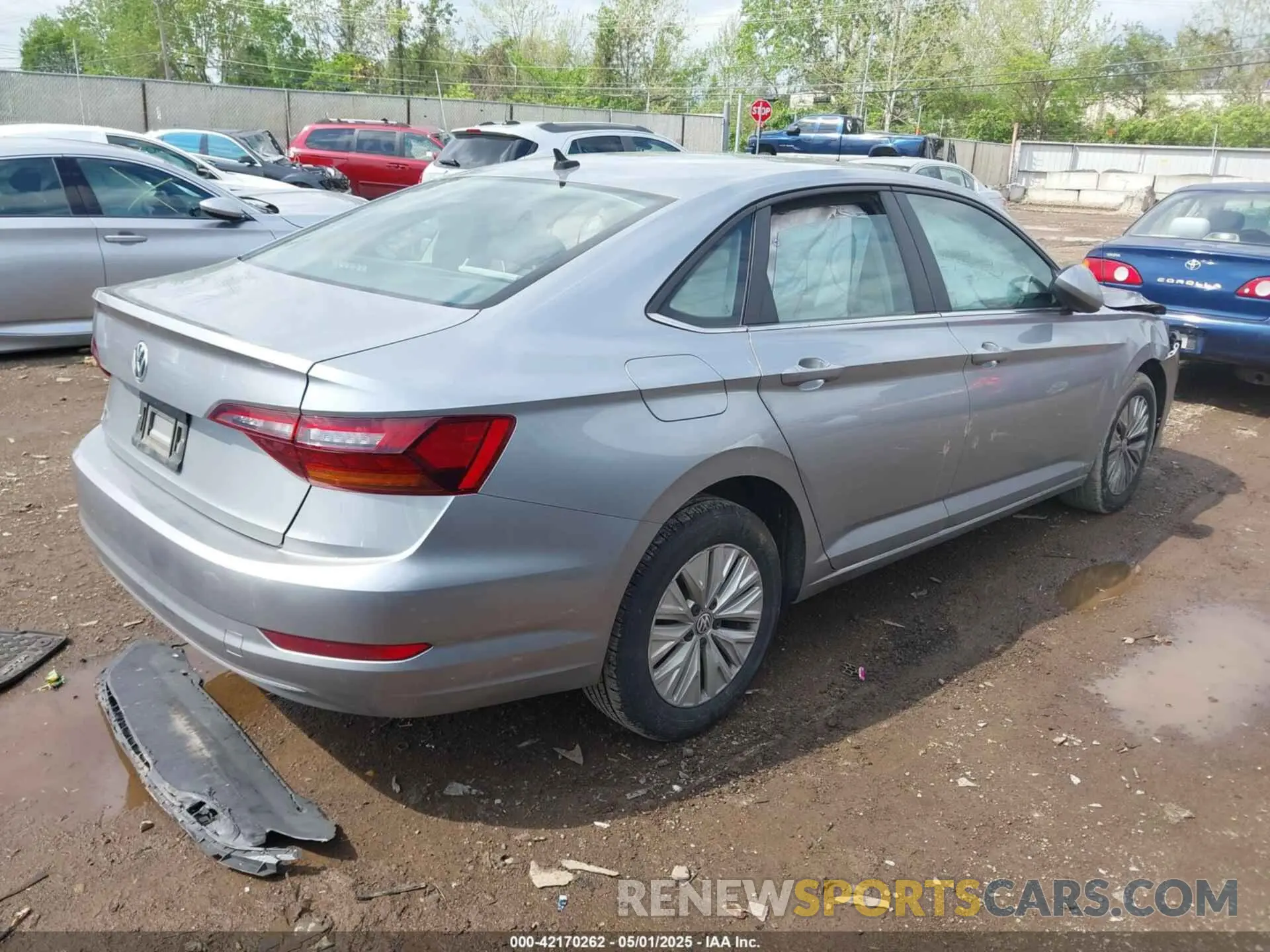 4 fotografías del automóvil dañado 3VWC57BUXKM249152 VOLKSWAGEN JETTA 2019