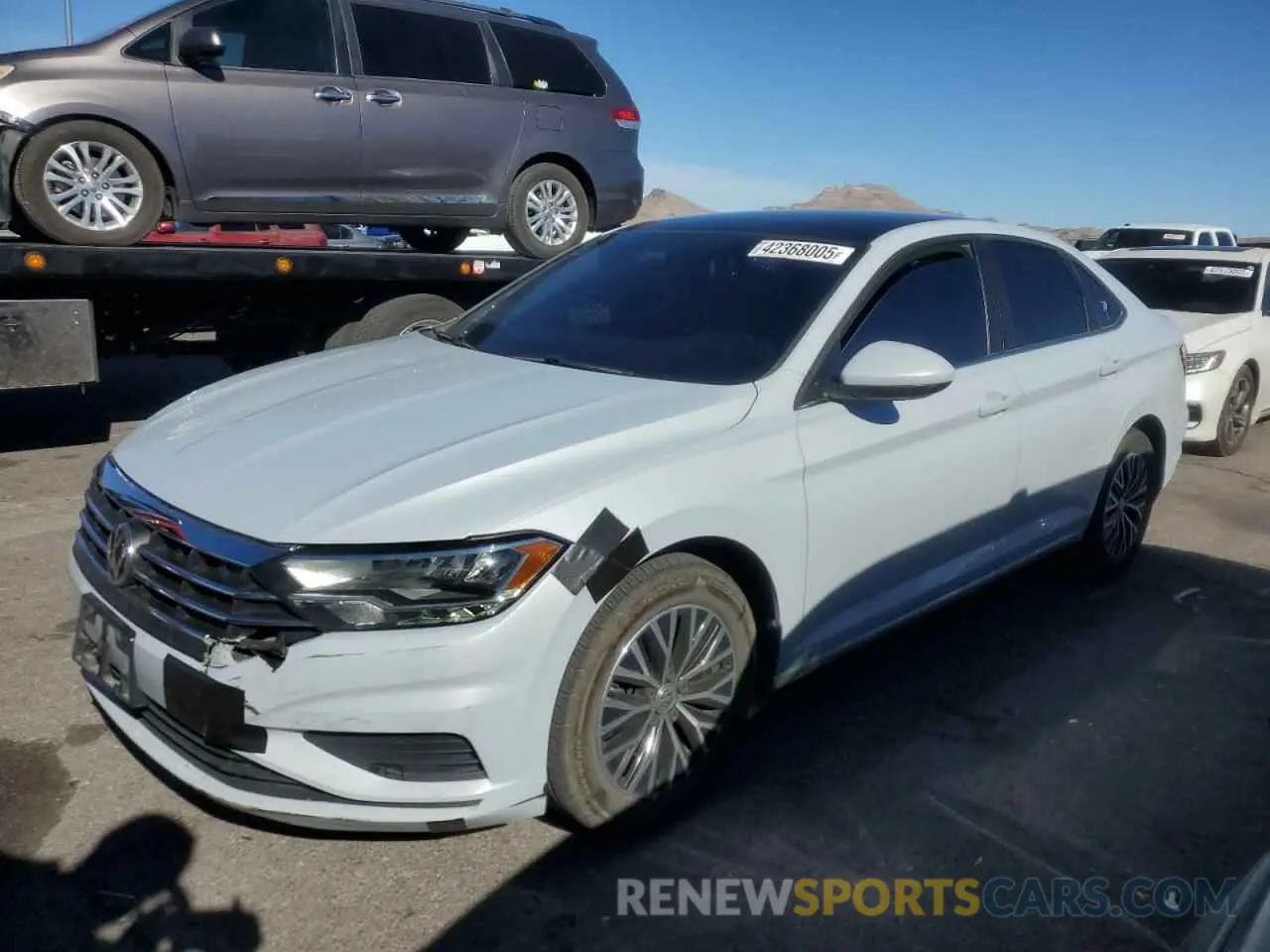 1 fotografías del automóvil dañado 3VWCB7BU0KM132737 VOLKSWAGEN JETTA 2019