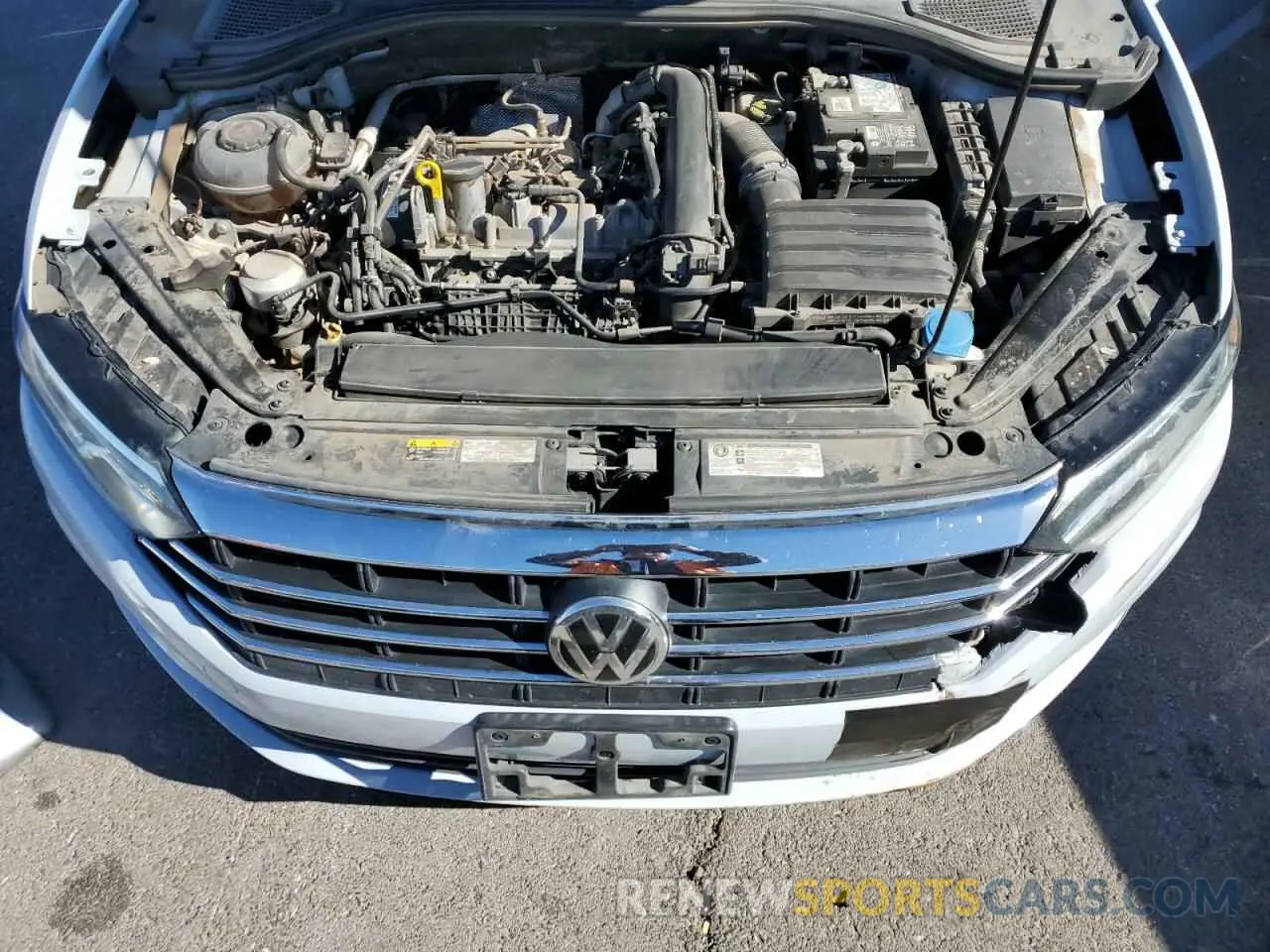 11 fotografías del automóvil dañado 3VWCB7BU0KM132737 VOLKSWAGEN JETTA 2019