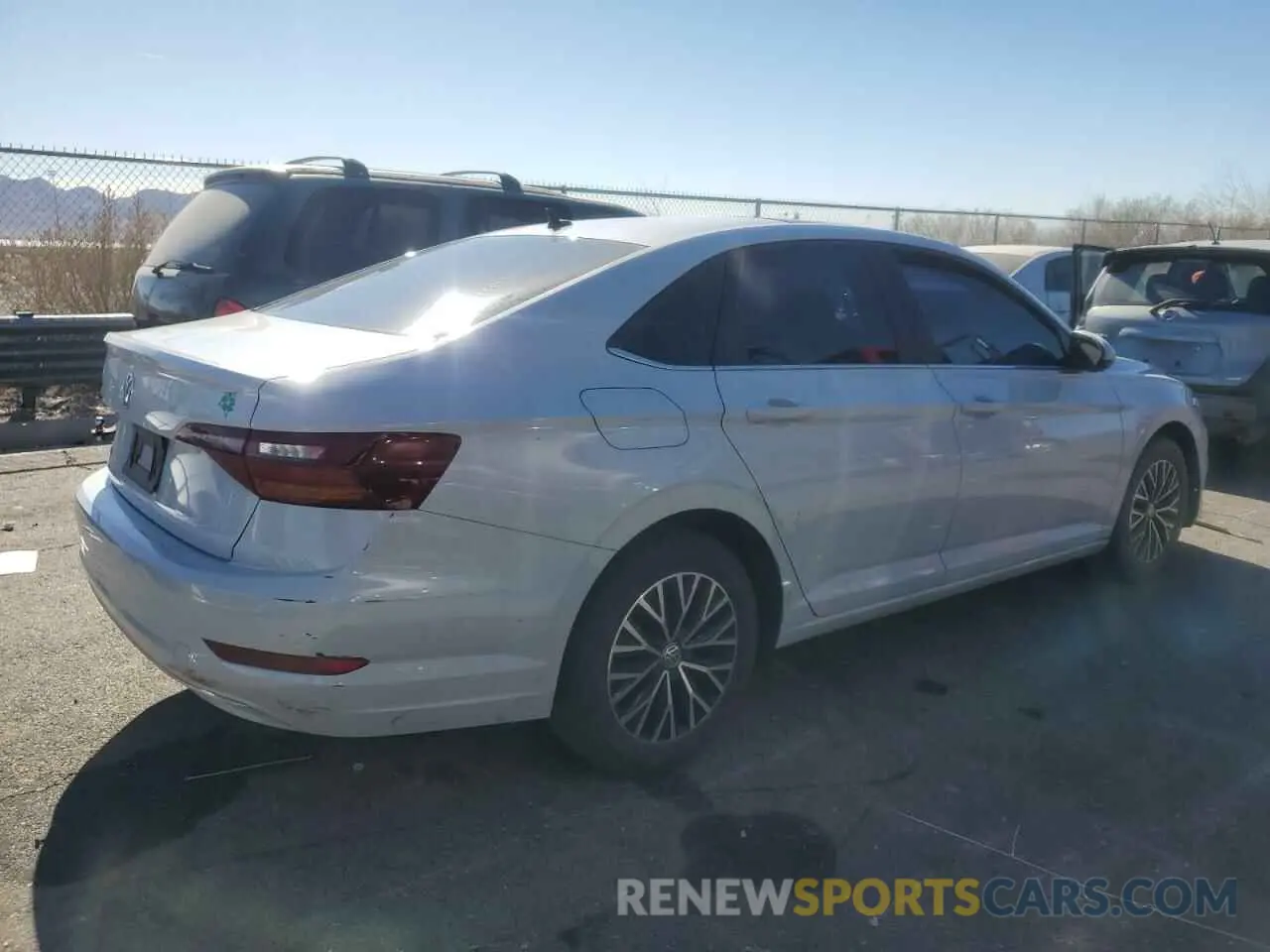 3 fotografías del automóvil dañado 3VWCB7BU0KM132737 VOLKSWAGEN JETTA 2019