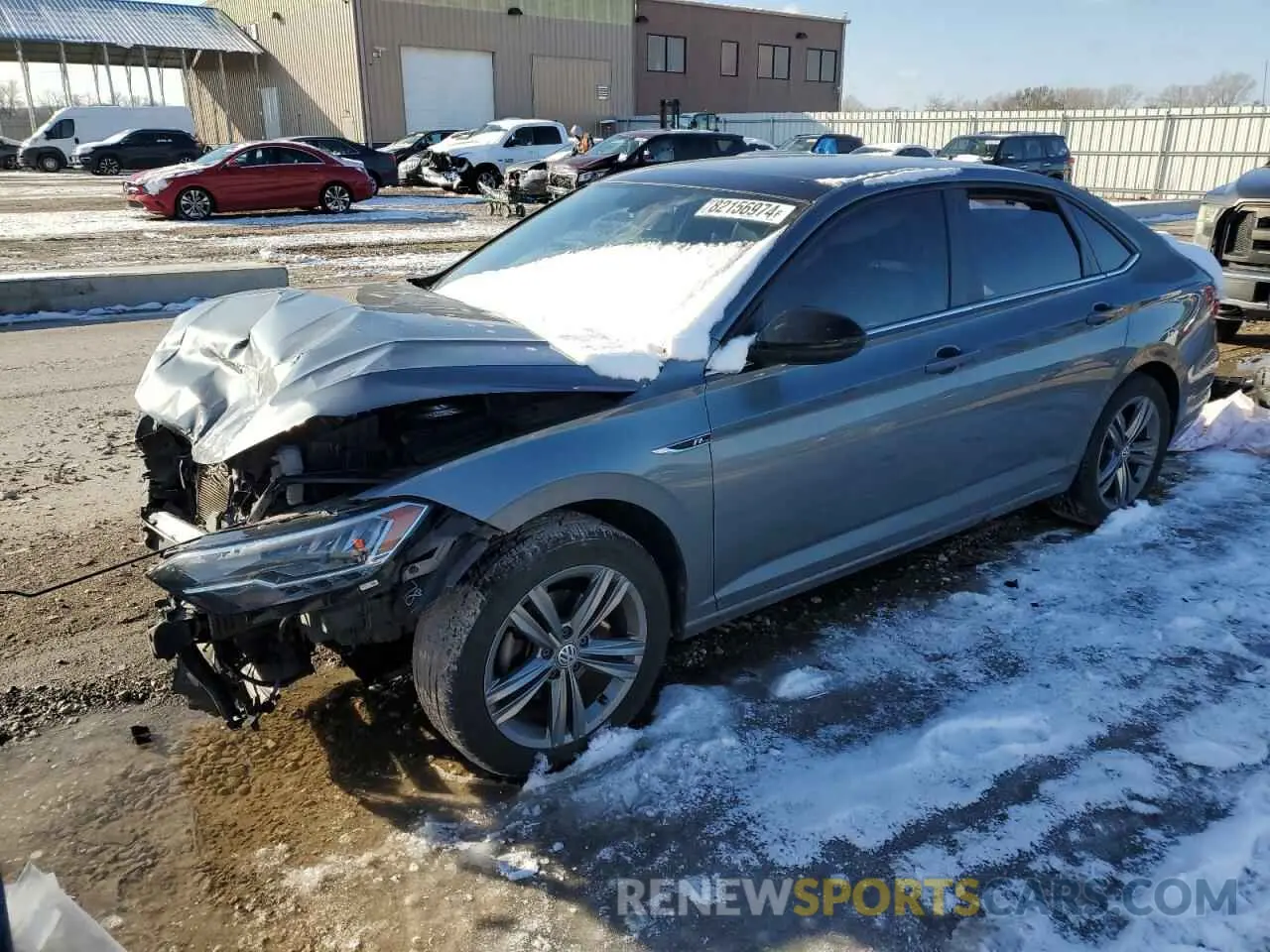 1 fotografías del automóvil dañado 3VWCB7BU0KM228304 VOLKSWAGEN JETTA 2019