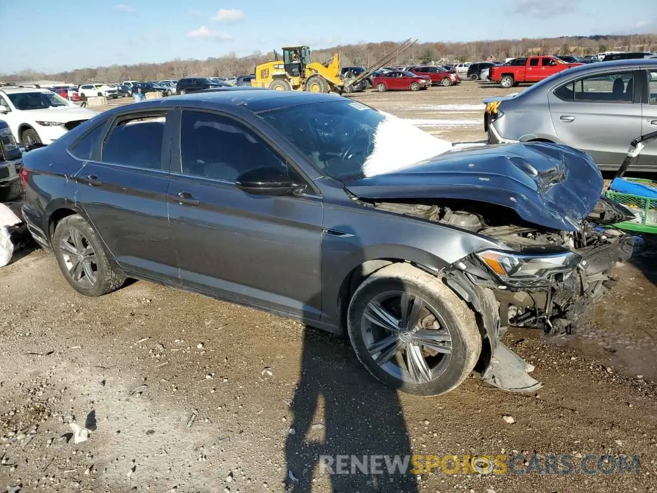 4 fotografías del automóvil dañado 3VWCB7BU0KM228304 VOLKSWAGEN JETTA 2019