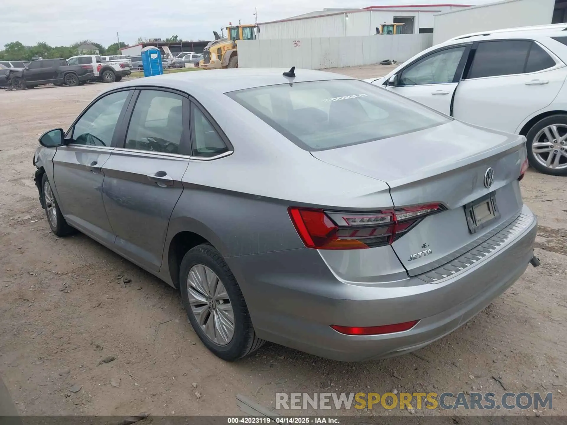 3 fotografías del automóvil dañado 3VWCB7BU0KM229078 VOLKSWAGEN JETTA 2019