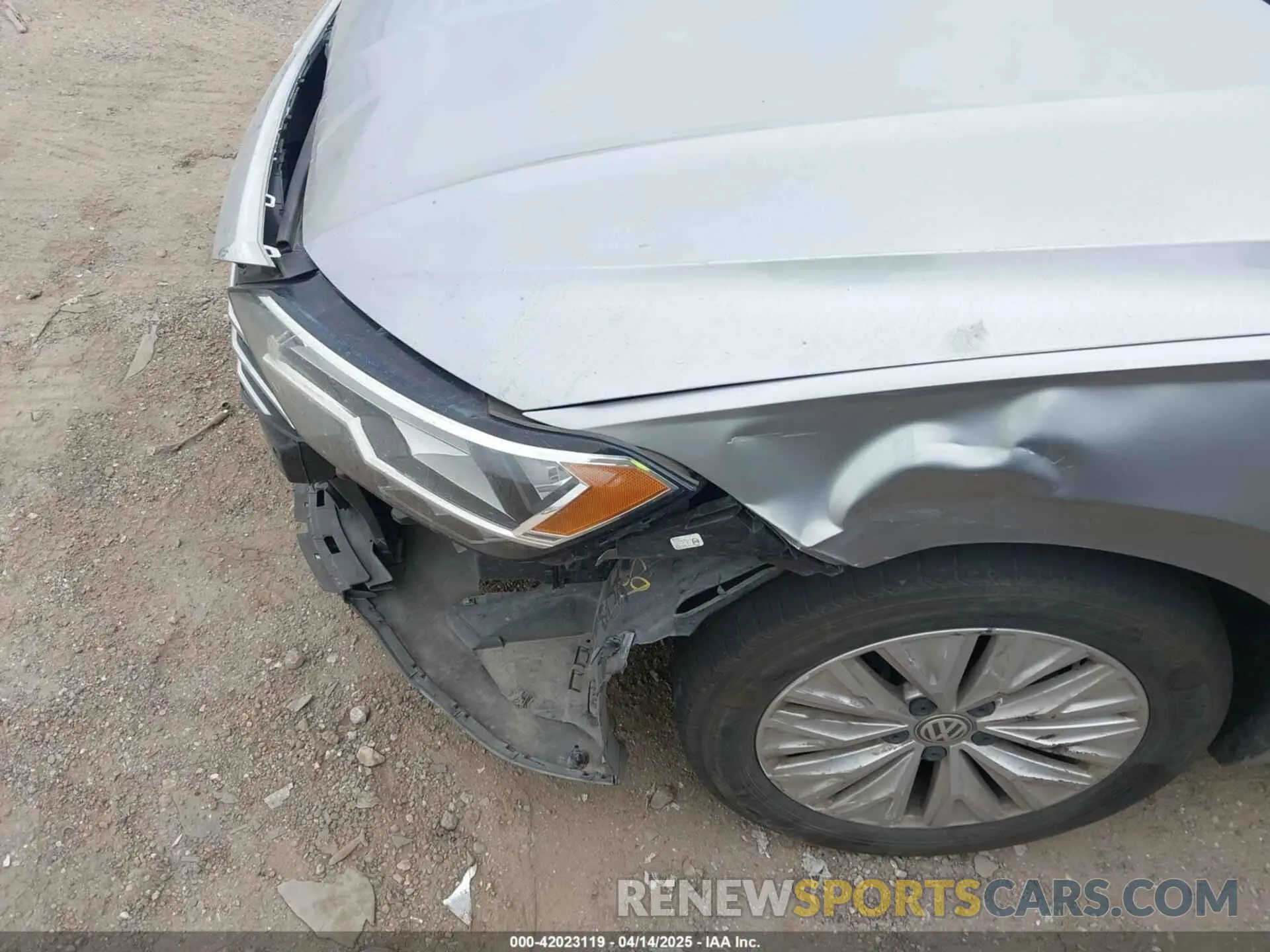 6 fotografías del automóvil dañado 3VWCB7BU0KM229078 VOLKSWAGEN JETTA 2019