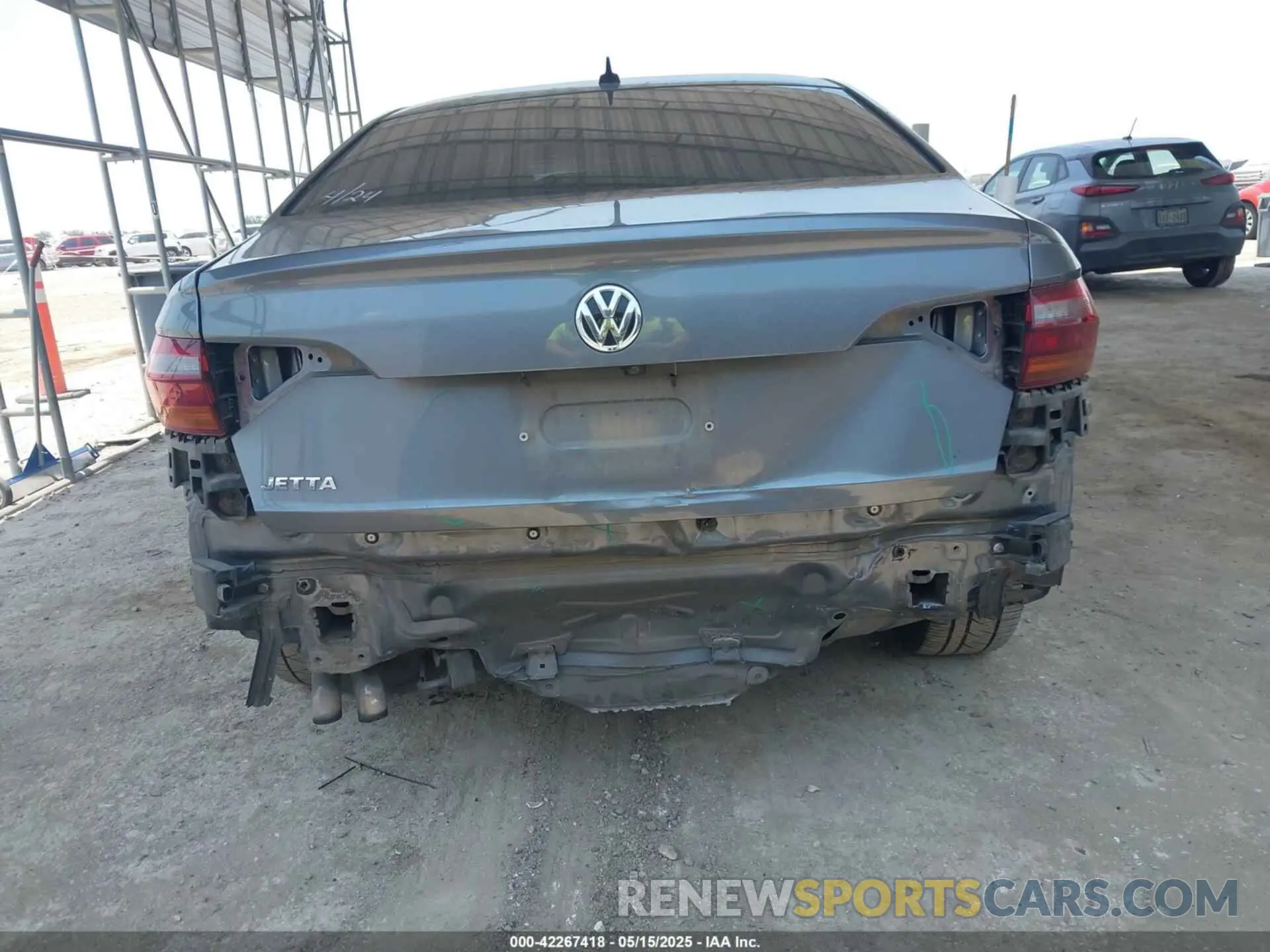 6 fotografías del automóvil dañado 3VWCB7BU0KM232546 VOLKSWAGEN JETTA 2019