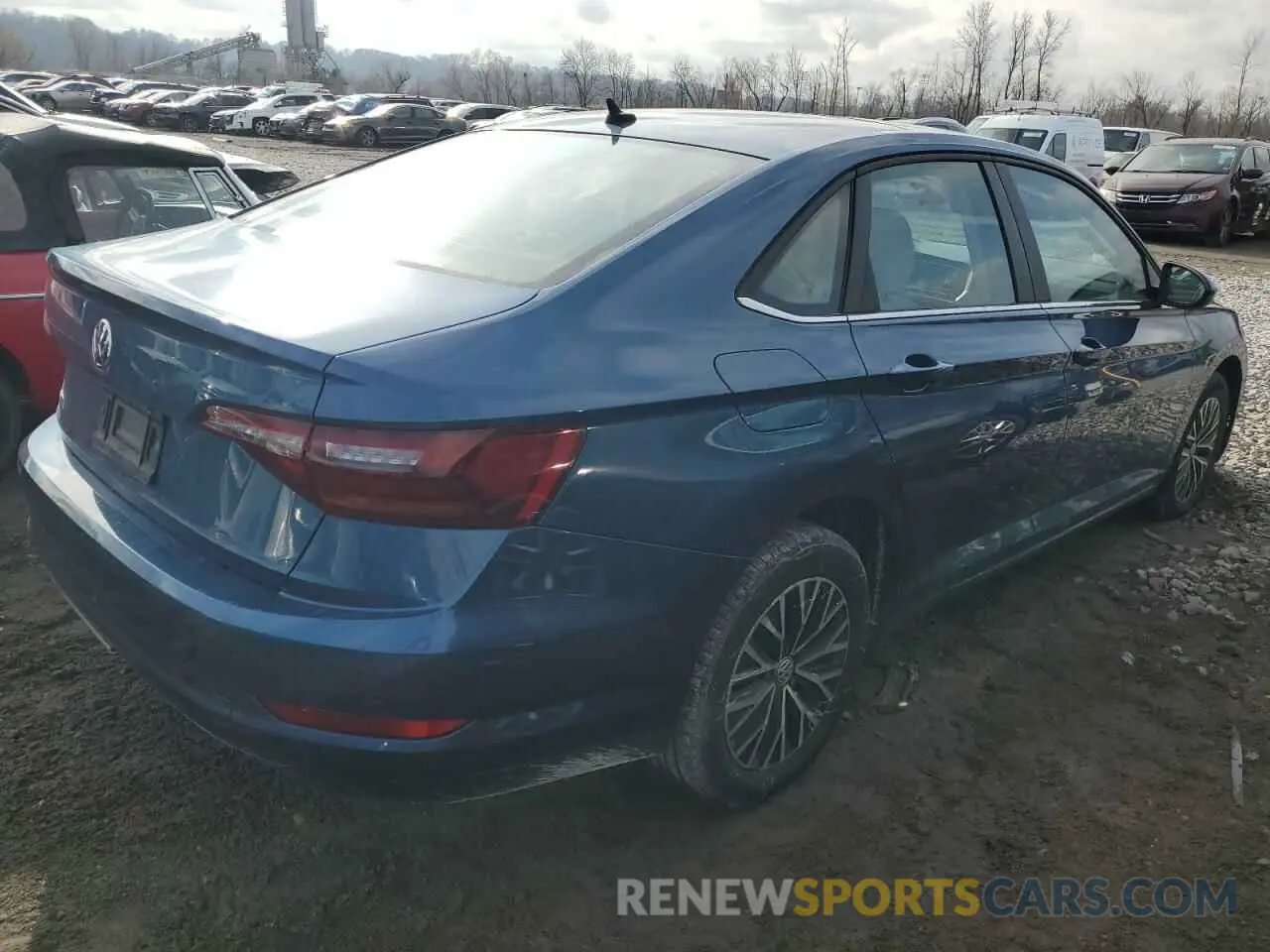 3 fotografías del automóvil dañado 3VWCB7BU0KM240761 VOLKSWAGEN JETTA 2019