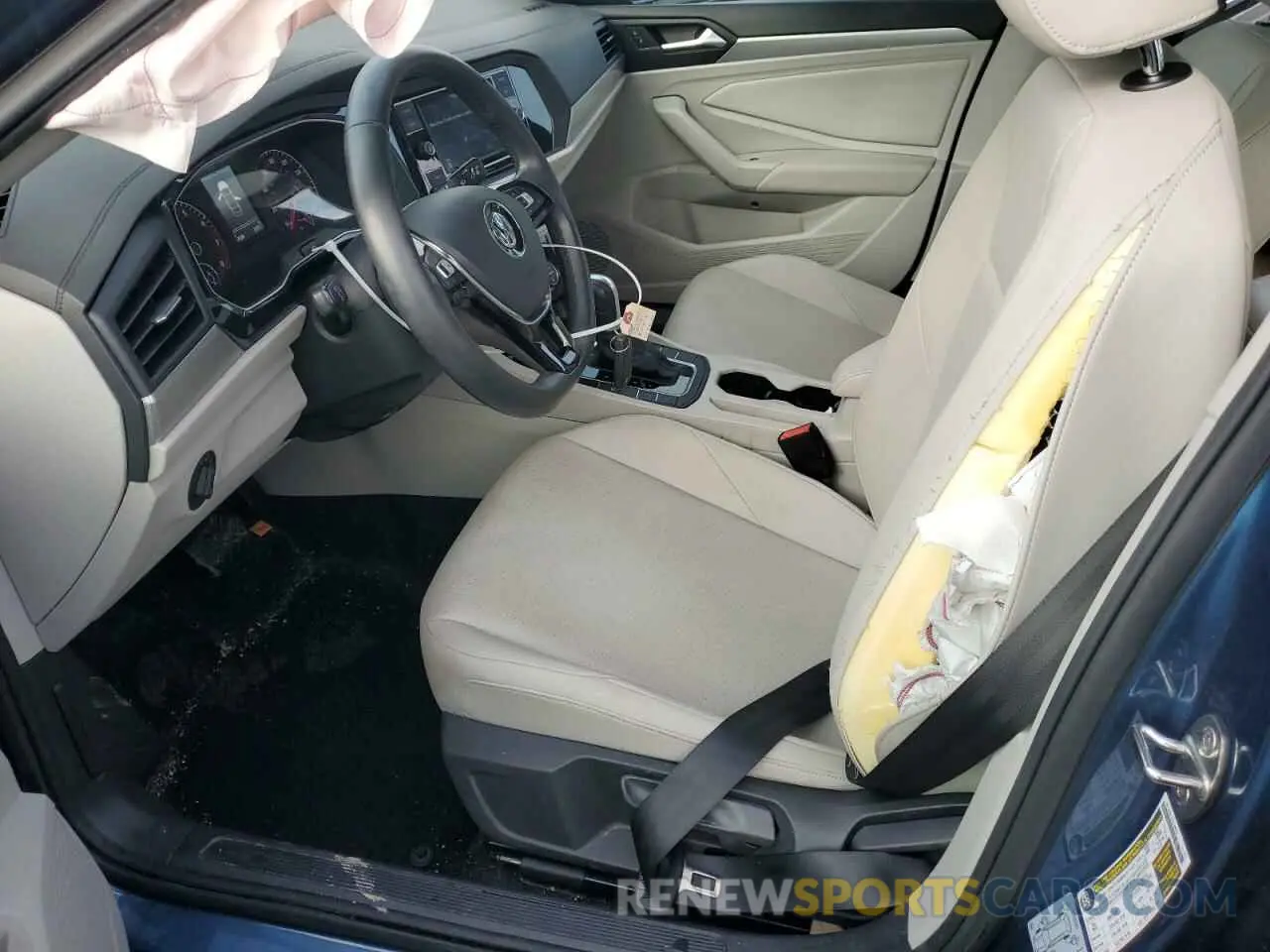 7 fotografías del automóvil dañado 3VWCB7BU0KM240761 VOLKSWAGEN JETTA 2019