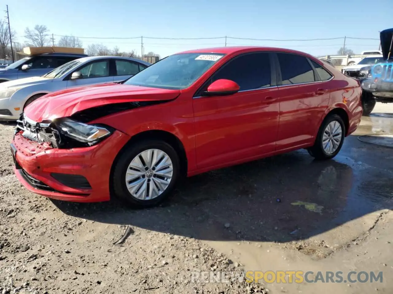 1 fotografías del automóvil dañado 3VWCB7BU2KM170969 VOLKSWAGEN JETTA 2019