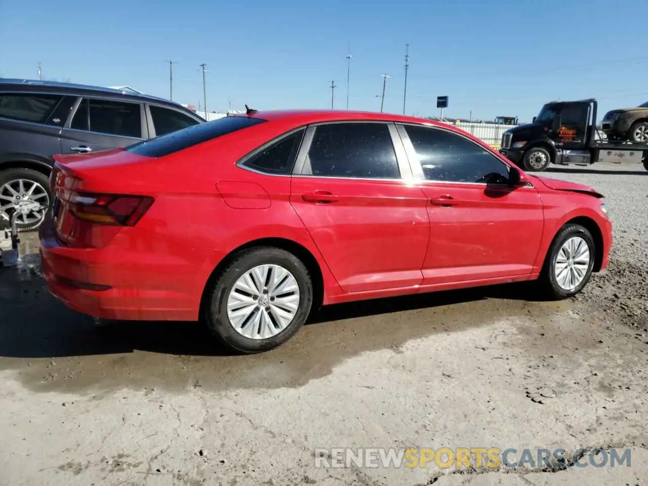 3 fotografías del automóvil dañado 3VWCB7BU2KM170969 VOLKSWAGEN JETTA 2019