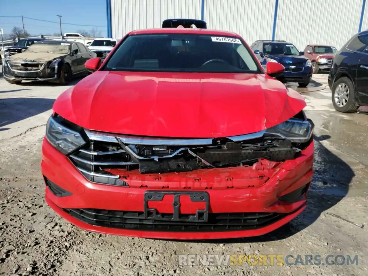 5 fotografías del automóvil dañado 3VWCB7BU2KM170969 VOLKSWAGEN JETTA 2019