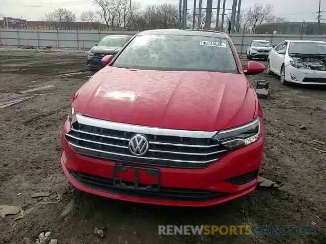 11 fotografías del automóvil dañado 3VWCB7BU2KM224707 VOLKSWAGEN JETTA 2019