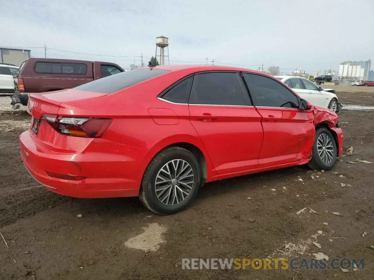 3 fotografías del automóvil dañado 3VWCB7BU2KM224707 VOLKSWAGEN JETTA 2019