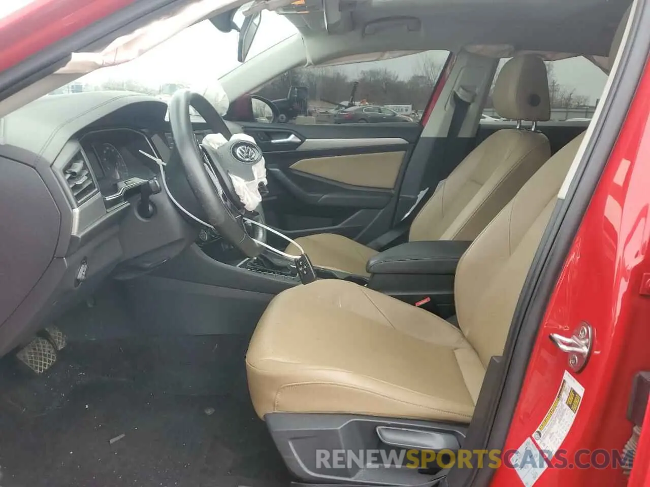 7 fotografías del automóvil dañado 3VWCB7BU2KM224707 VOLKSWAGEN JETTA 2019