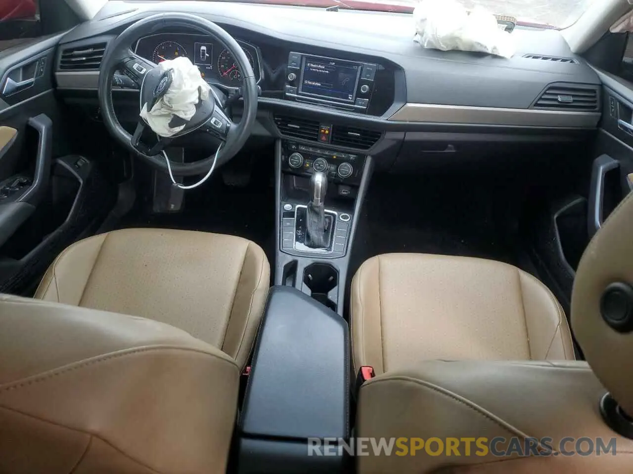 8 fotografías del automóvil dañado 3VWCB7BU2KM224707 VOLKSWAGEN JETTA 2019