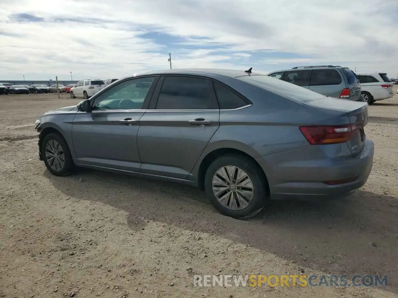 2 fotografías del automóvil dañado 3VWCB7BU2KM234119 VOLKSWAGEN JETTA 2019