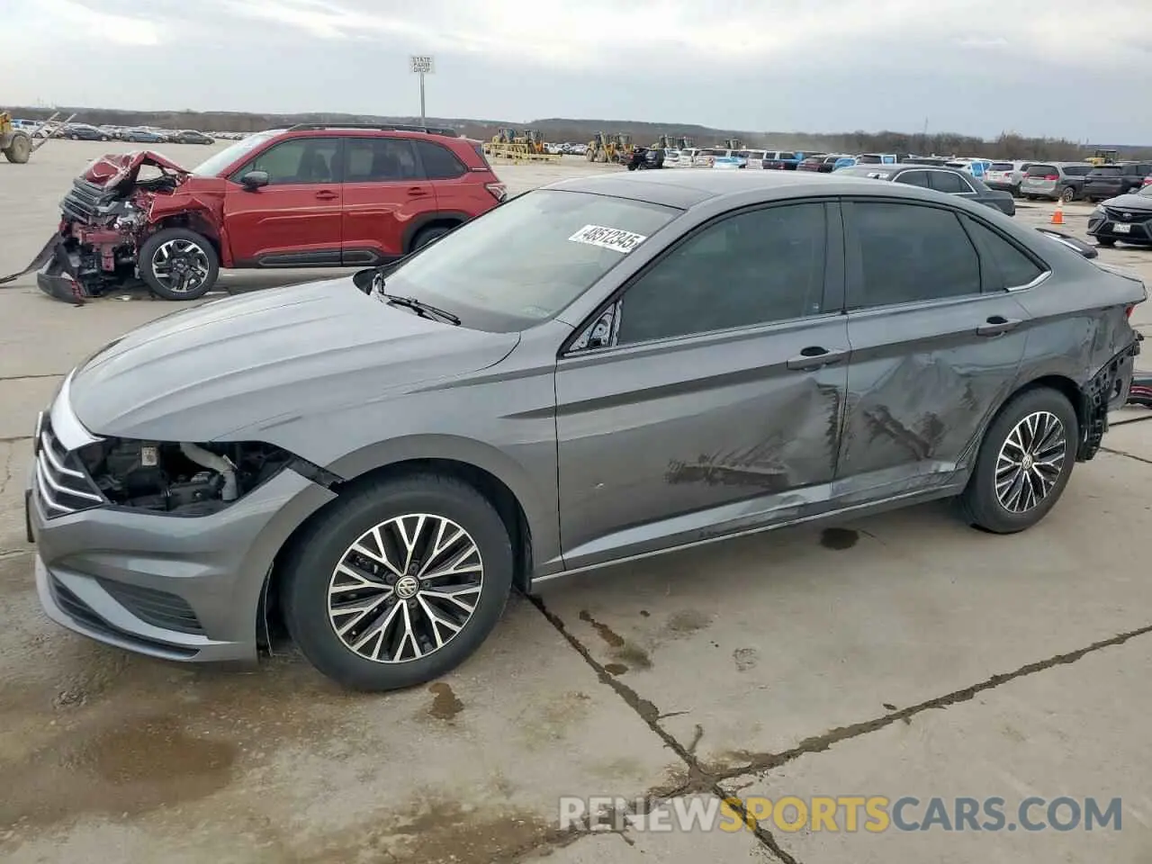1 fotografías del automóvil dañado 3VWCB7BU2KM252913 VOLKSWAGEN JETTA 2019