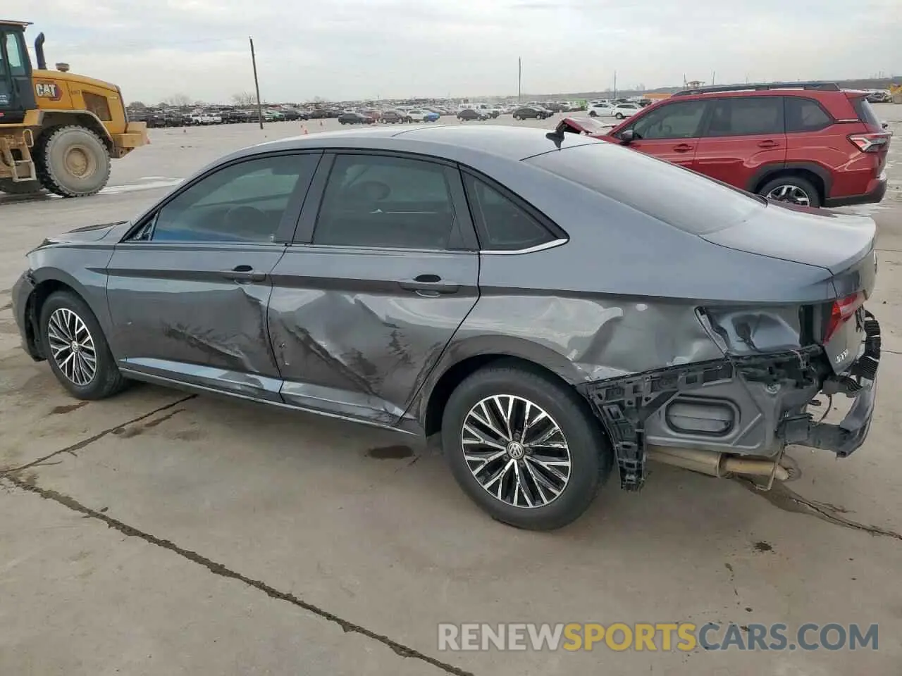 2 fotografías del automóvil dañado 3VWCB7BU2KM252913 VOLKSWAGEN JETTA 2019