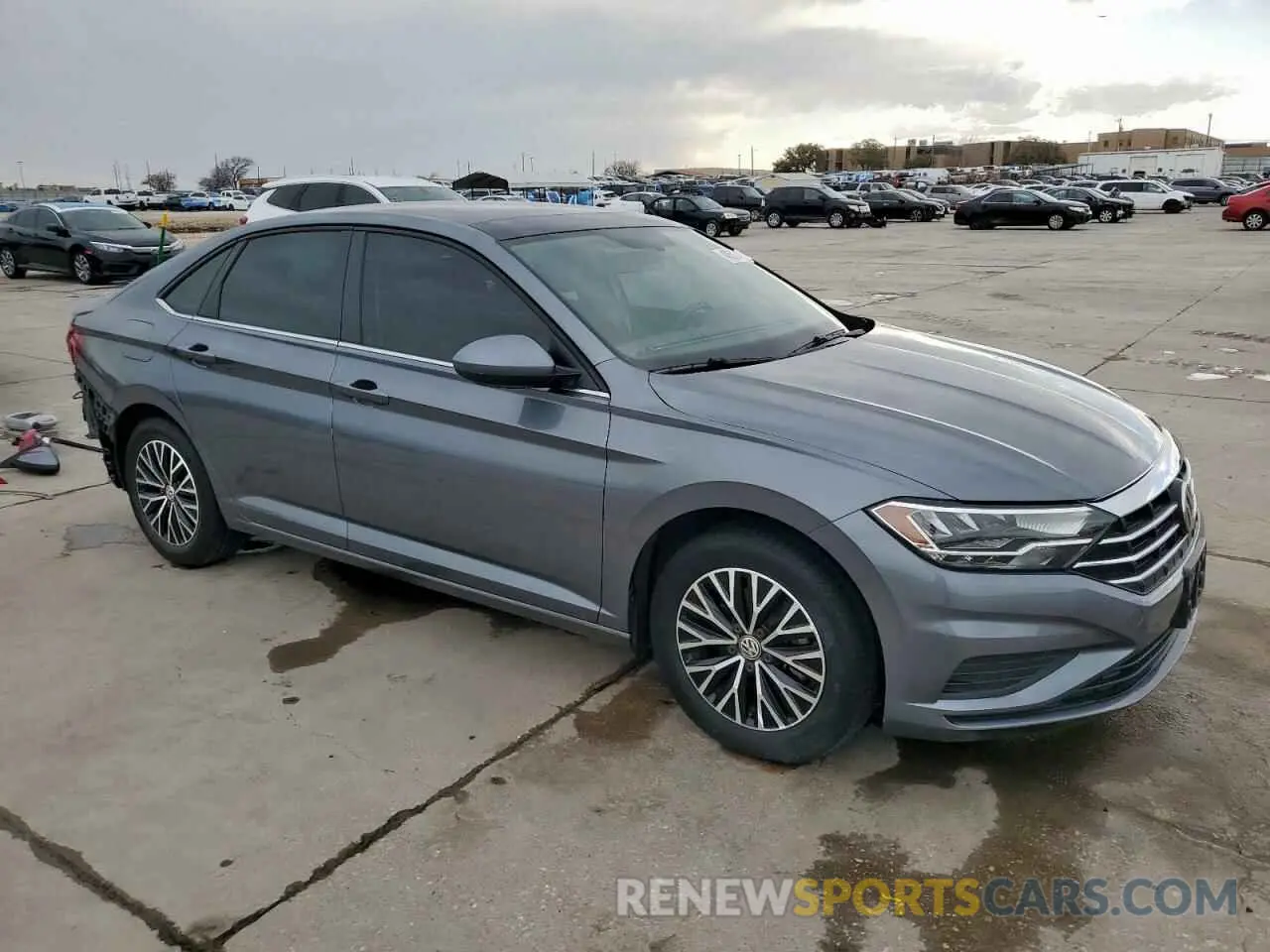 4 fotografías del automóvil dañado 3VWCB7BU2KM252913 VOLKSWAGEN JETTA 2019