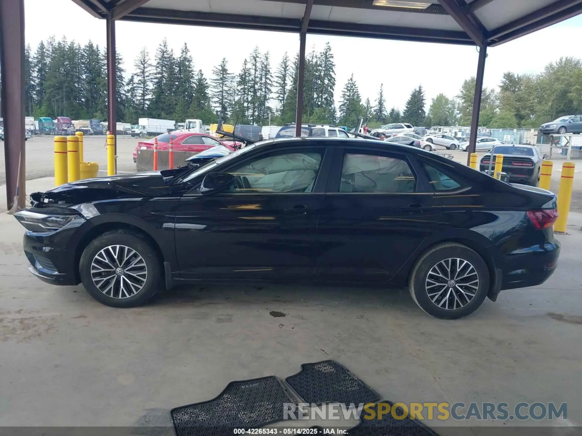 14 fotografías del automóvil dañado 3VWCB7BU2KM270912 VOLKSWAGEN JETTA 2019