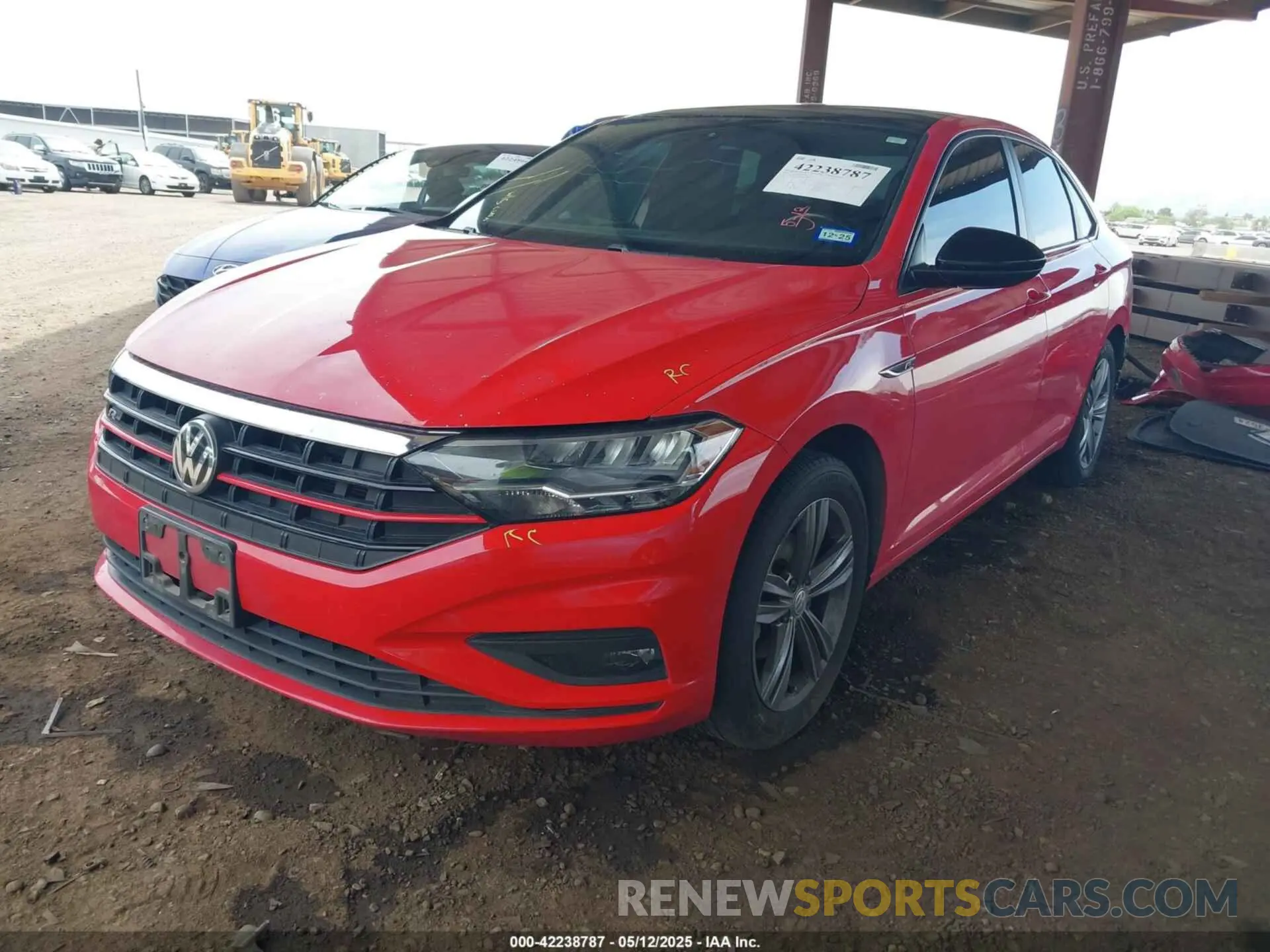 2 fotografías del automóvil dañado 3VWCB7BU3KM162248 VOLKSWAGEN JETTA 2019