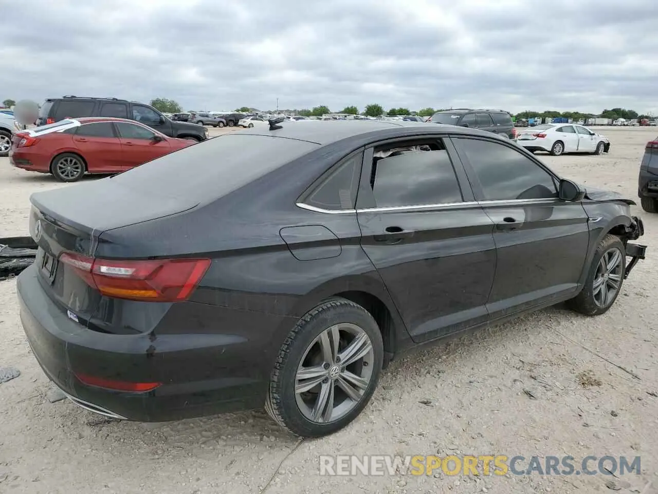 3 fotografías del automóvil dañado 3VWCB7BU3KM200710 VOLKSWAGEN JETTA 2019