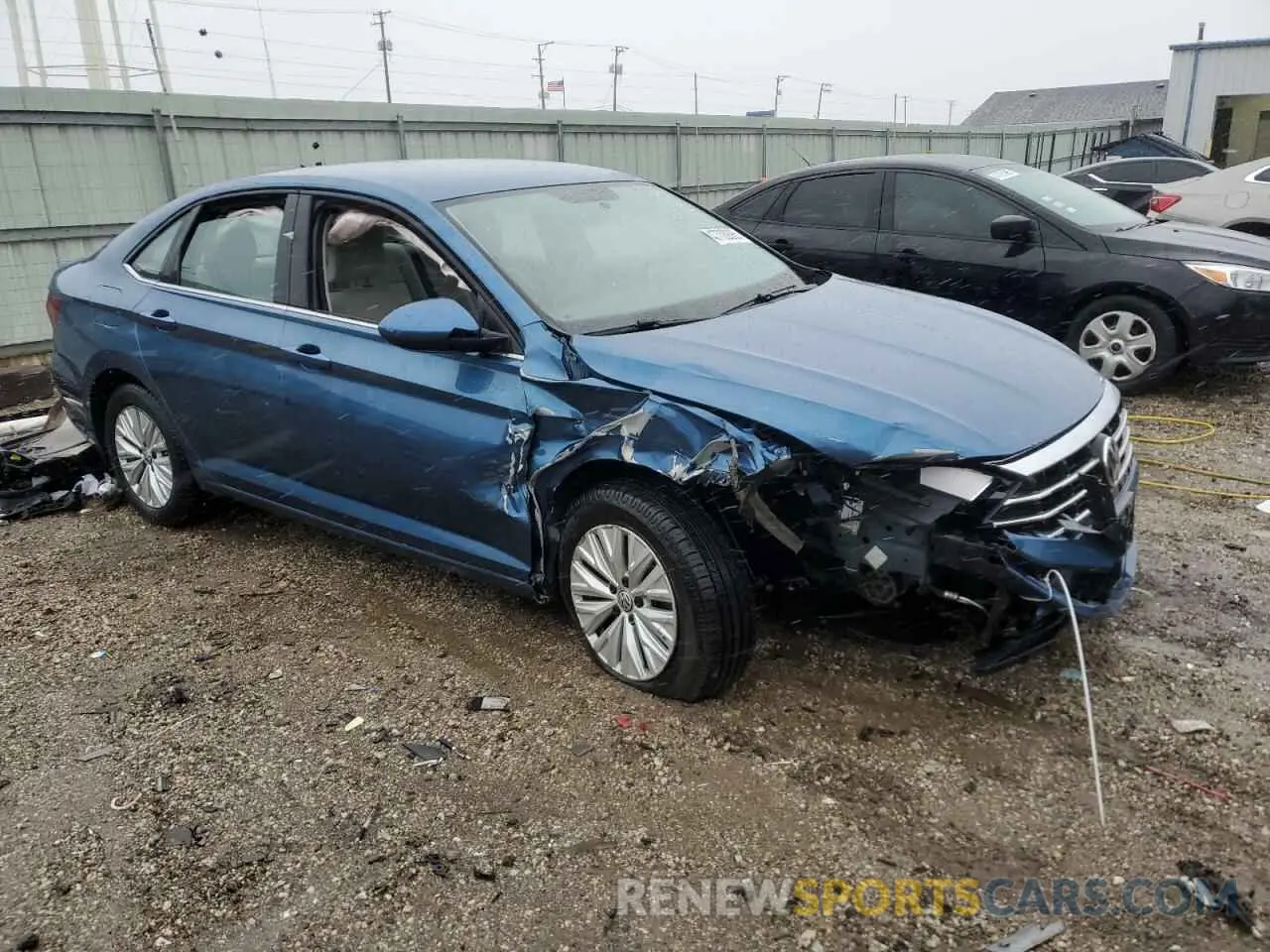 4 fotografías del automóvil dañado 3VWCB7BU3KM244982 VOLKSWAGEN JETTA 2019