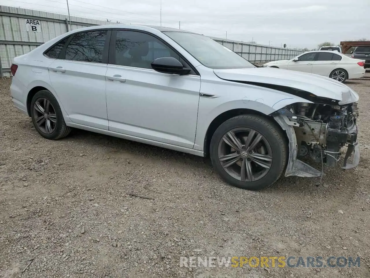 4 fotografías del automóvil dañado 3VWCB7BU4KM142090 VOLKSWAGEN JETTA 2019