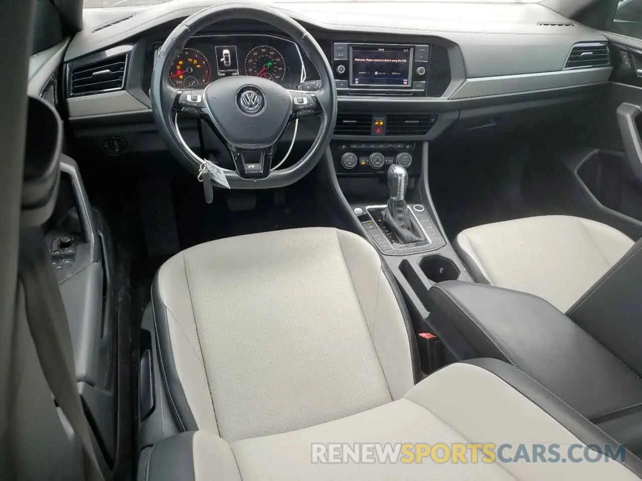 8 fotografías del automóvil dañado 3VWCB7BU4KM142090 VOLKSWAGEN JETTA 2019