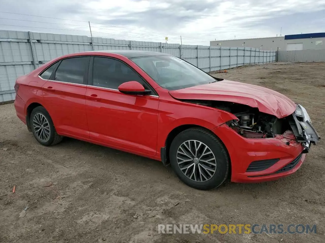 4 fotografías del automóvil dañado 3VWCB7BU4KM183206 VOLKSWAGEN JETTA 2019