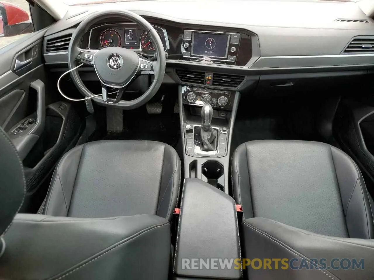 8 fotografías del automóvil dañado 3VWCB7BU4KM183206 VOLKSWAGEN JETTA 2019