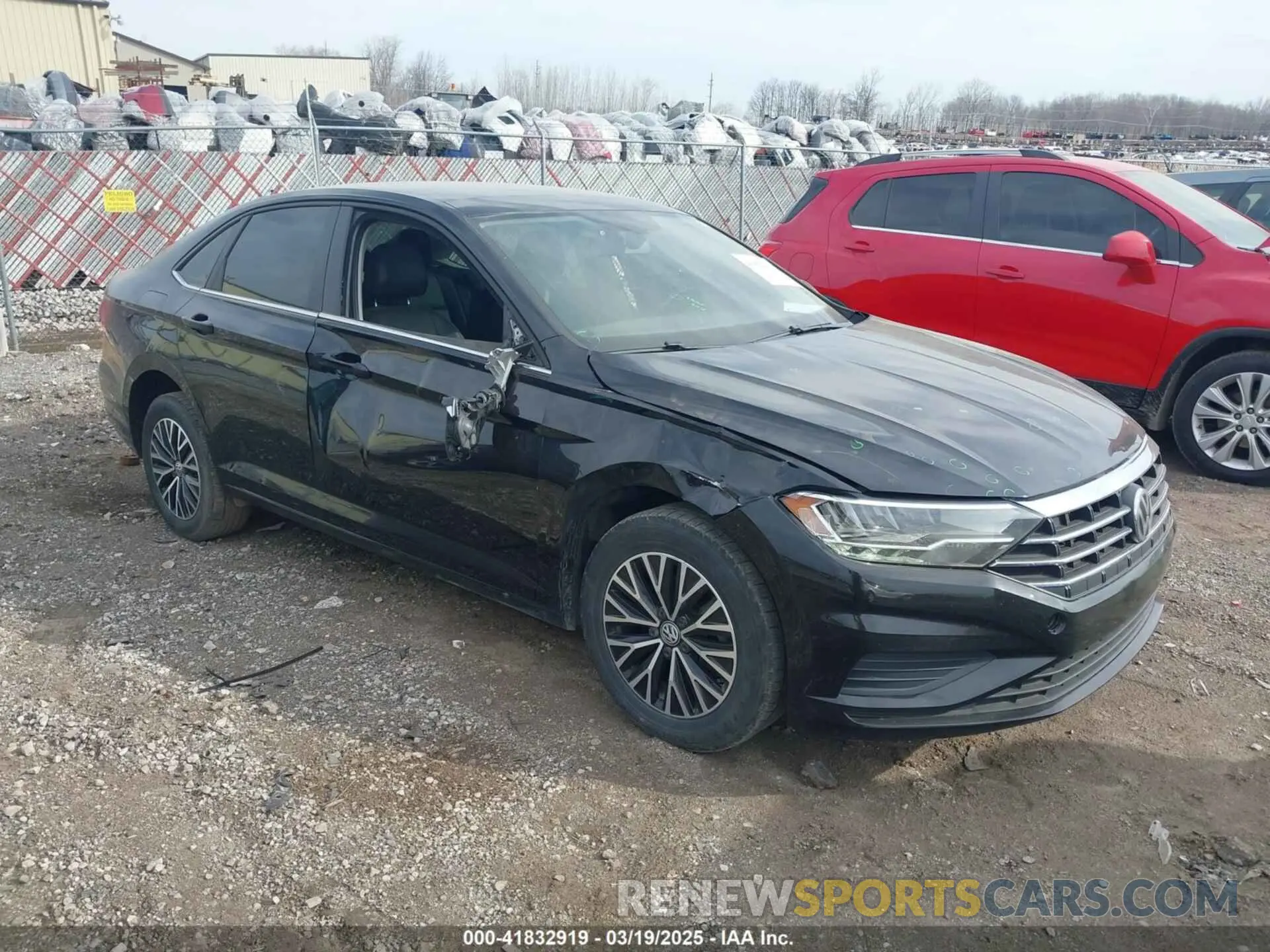1 fotografías del automóvil dañado 3VWCB7BU4KM185540 VOLKSWAGEN JETTA 2019