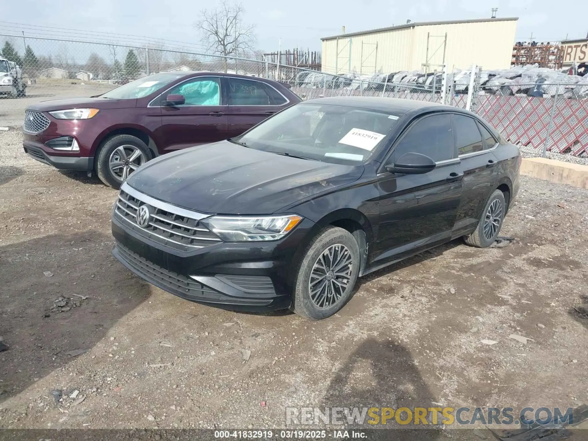 2 fotografías del automóvil dañado 3VWCB7BU4KM185540 VOLKSWAGEN JETTA 2019