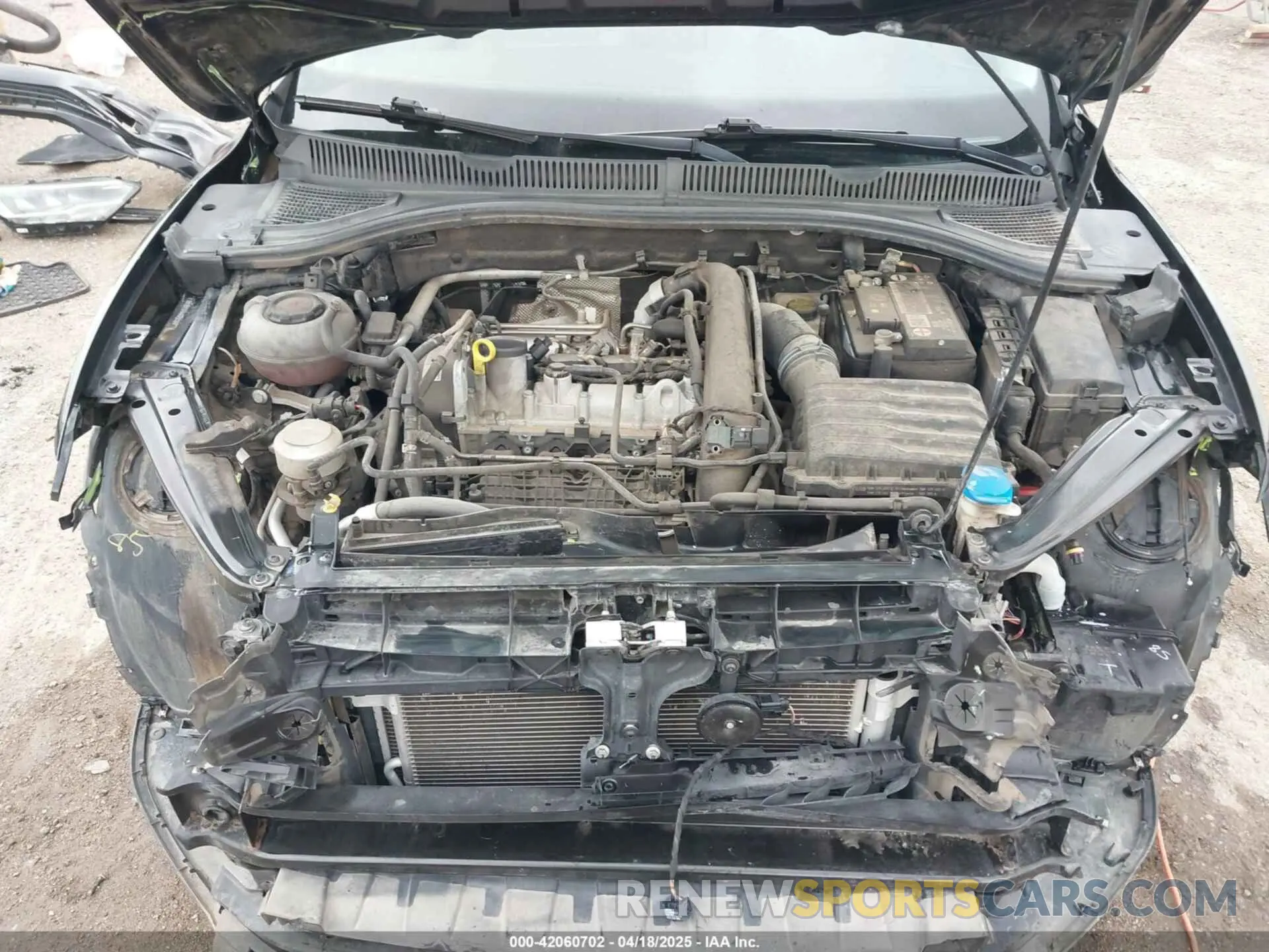 10 fotografías del automóvil dañado 3VWCB7BU4KM214776 VOLKSWAGEN JETTA 2019