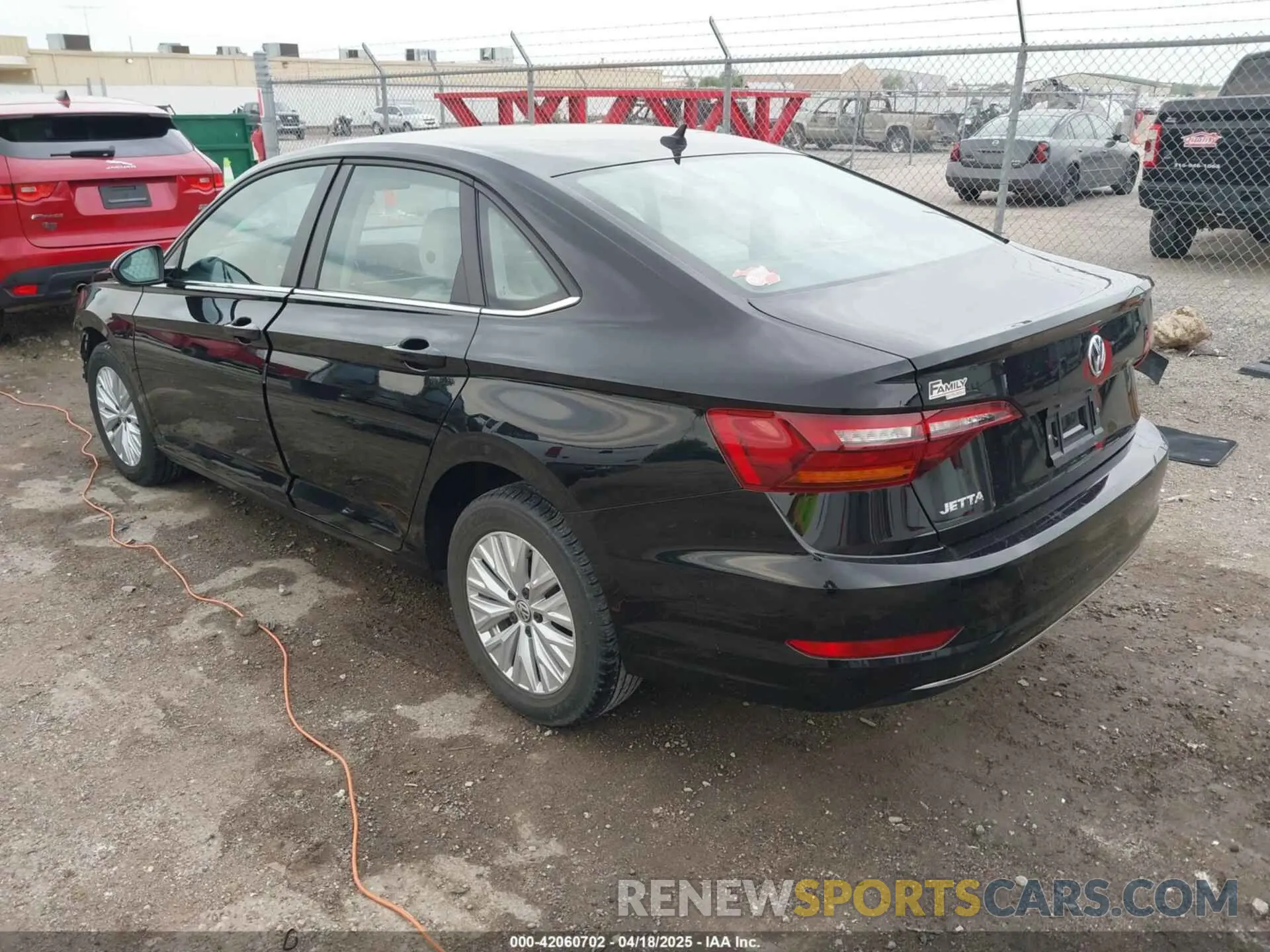 3 fotografías del automóvil dañado 3VWCB7BU4KM214776 VOLKSWAGEN JETTA 2019